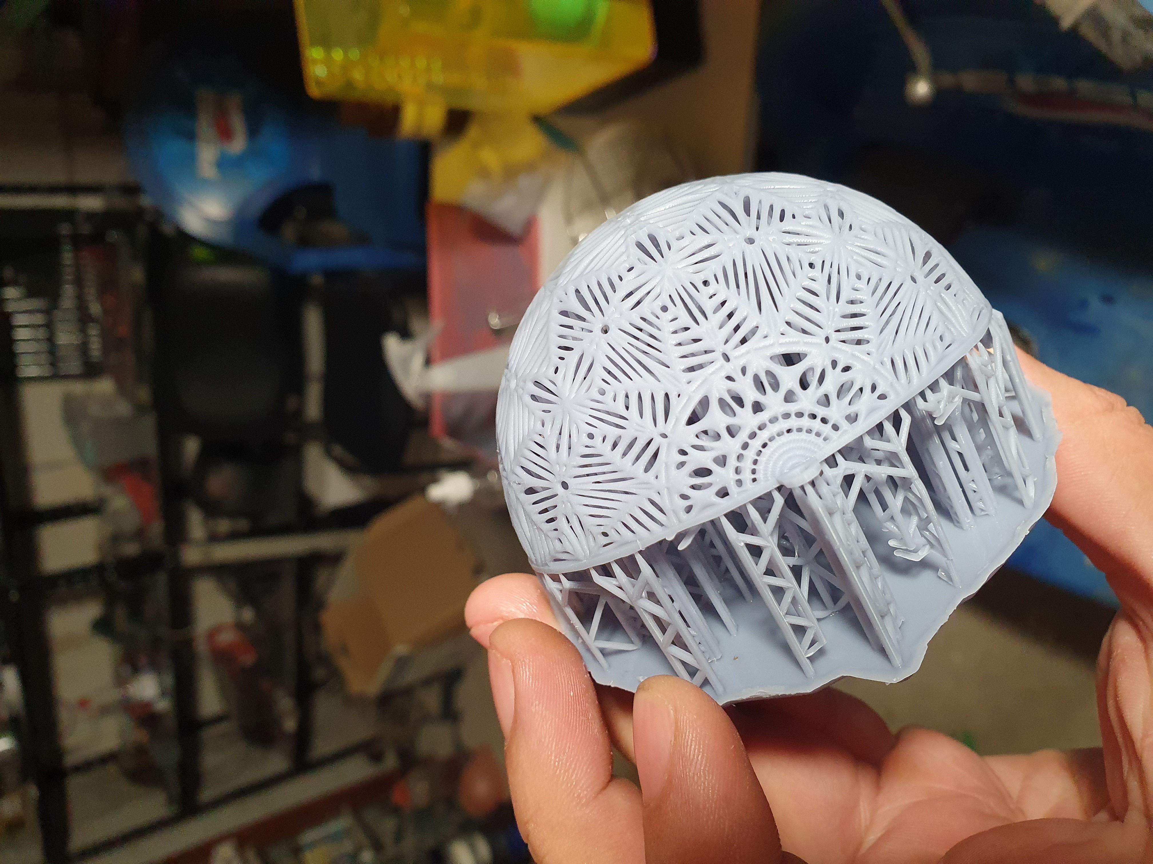 CHRISTMAS TREE BALL ORNAMENT  3D print model_4