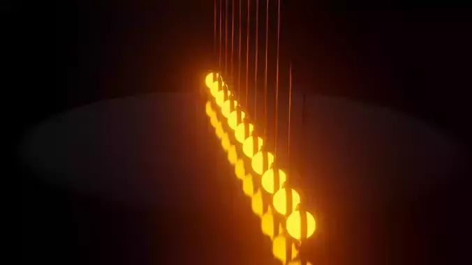 PENDULUM rays of light