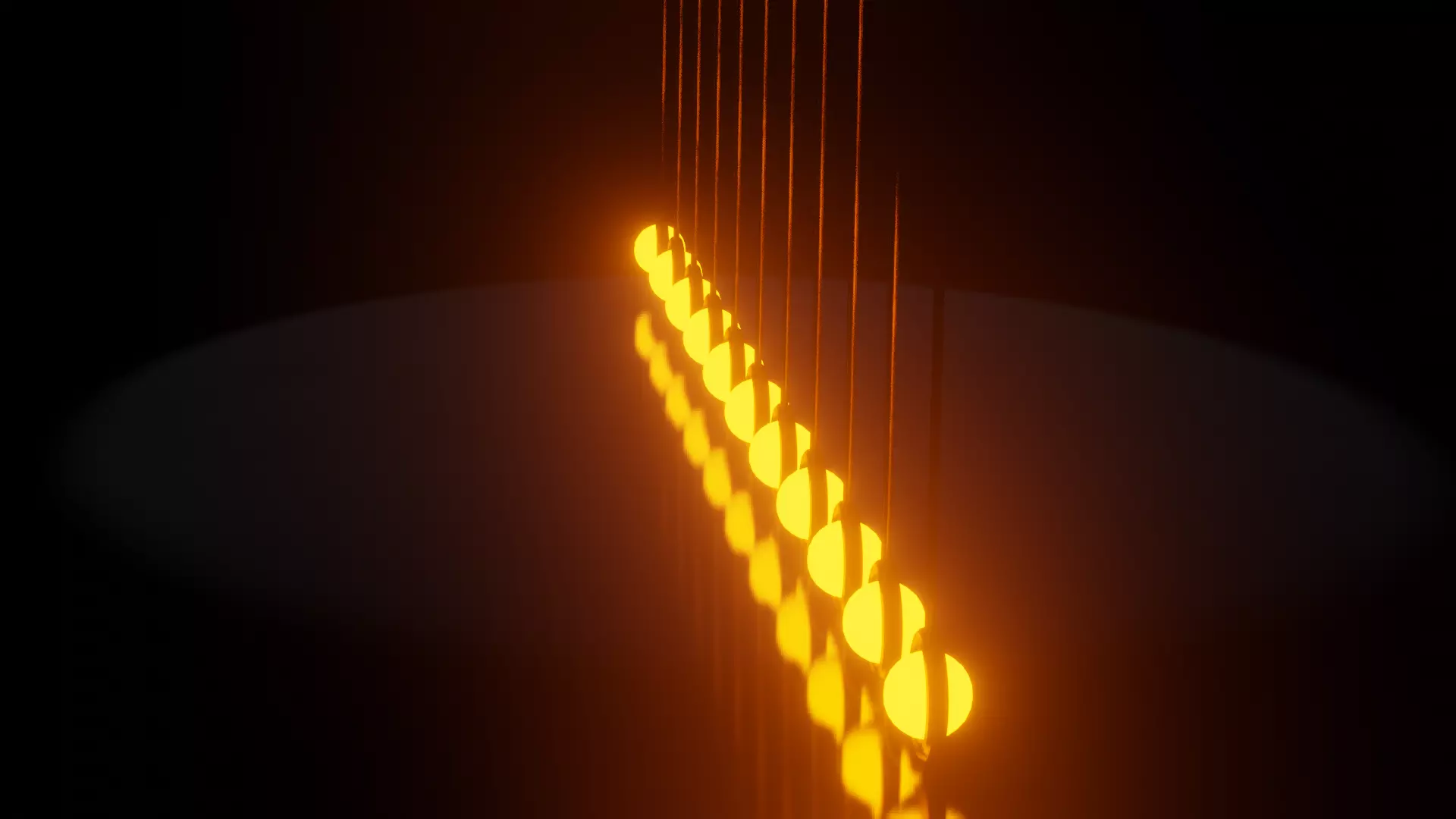 PENDULUM rays of light 3D model_0