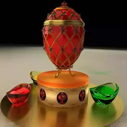 Chinese gold Ingot and egg  led light