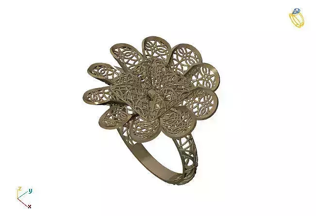 Fusion Ring Group 3DM Model 45 3D print model