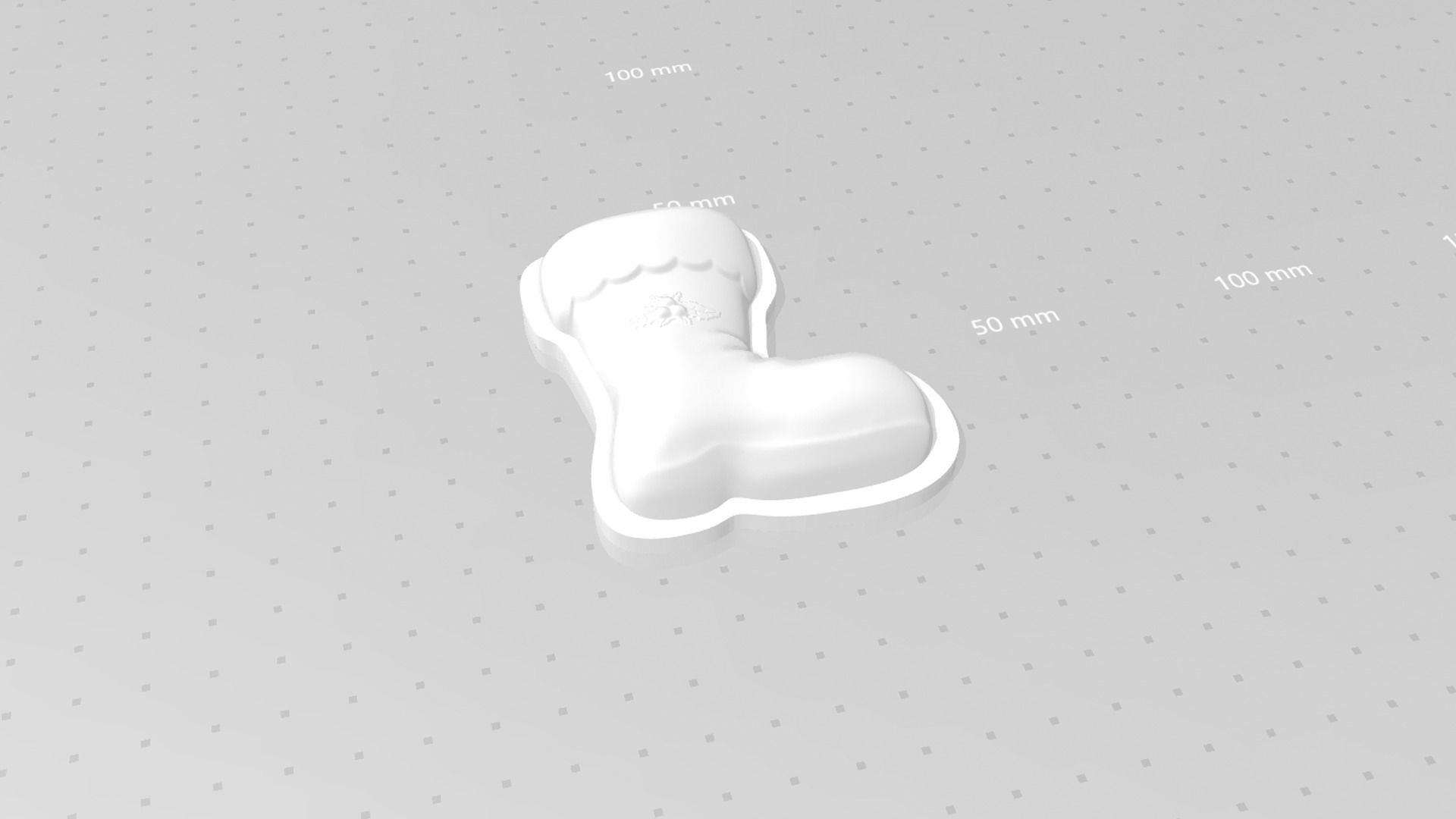 Christmas Boots - Molding Arrangement EVA Foam Craft 3D print model_16