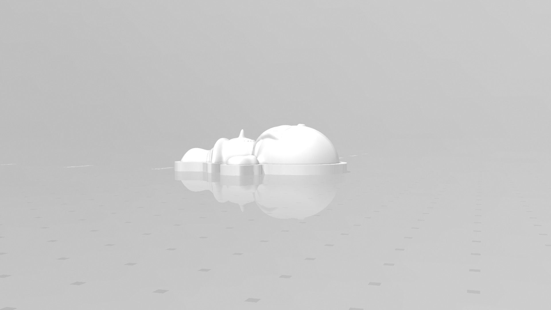 Christmas Snowman - Molding Arrangement EVA Foam Craft 3D print model_15