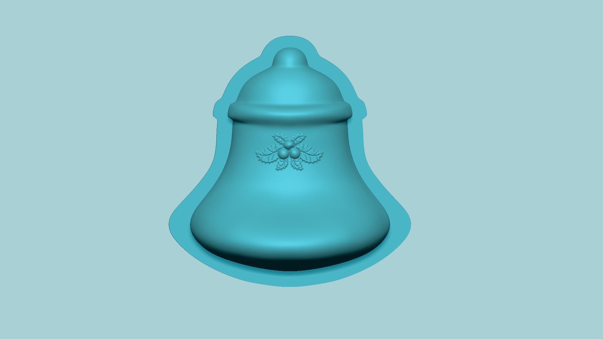 Christmas Bell - Molding Arrangement EVA Foam Craft 3D print model_2