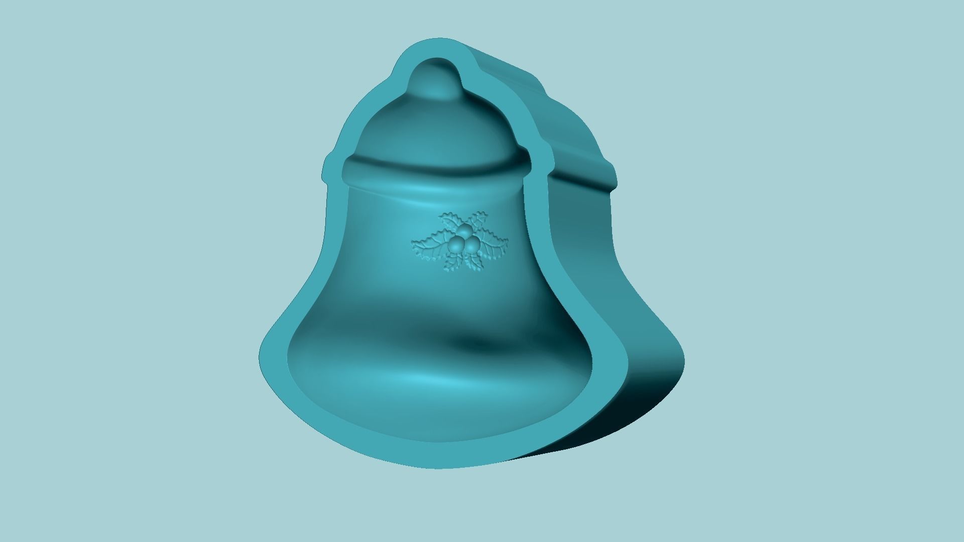 Christmas Bell - Molding Arrangement EVA Foam Craft 3D print model_7