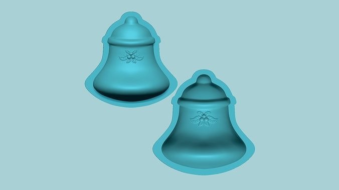 Christmas Bell - Molding Arrangement EVA Foam Craft 3D print model