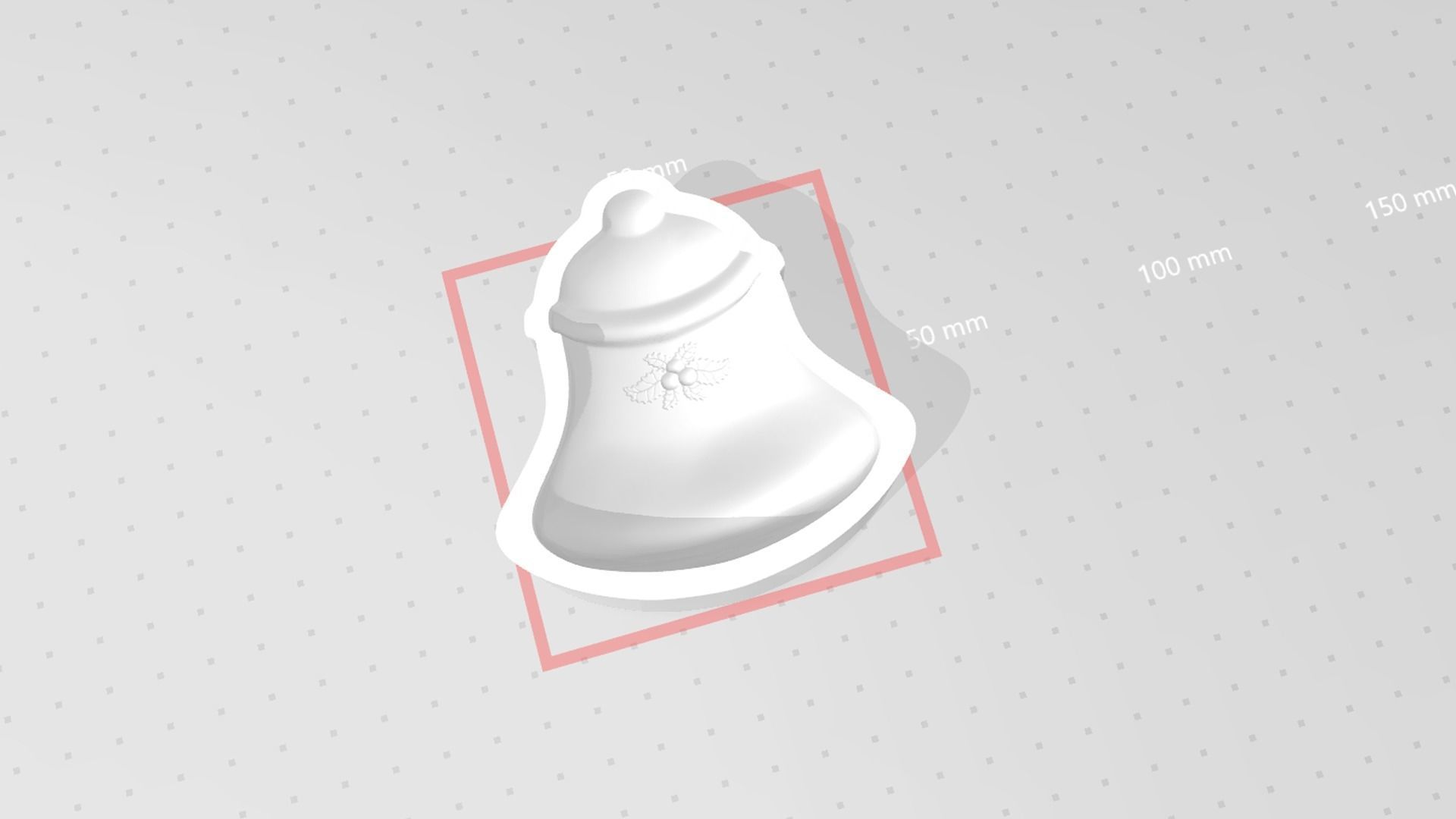 Christmas Bell - Molding Arrangement EVA Foam Craft 3D print model_16