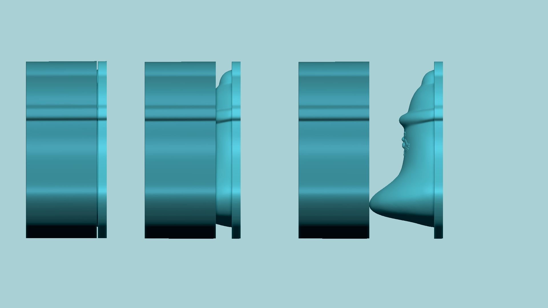 Christmas Bell - Molding Arrangement EVA Foam Craft 3D print model_11