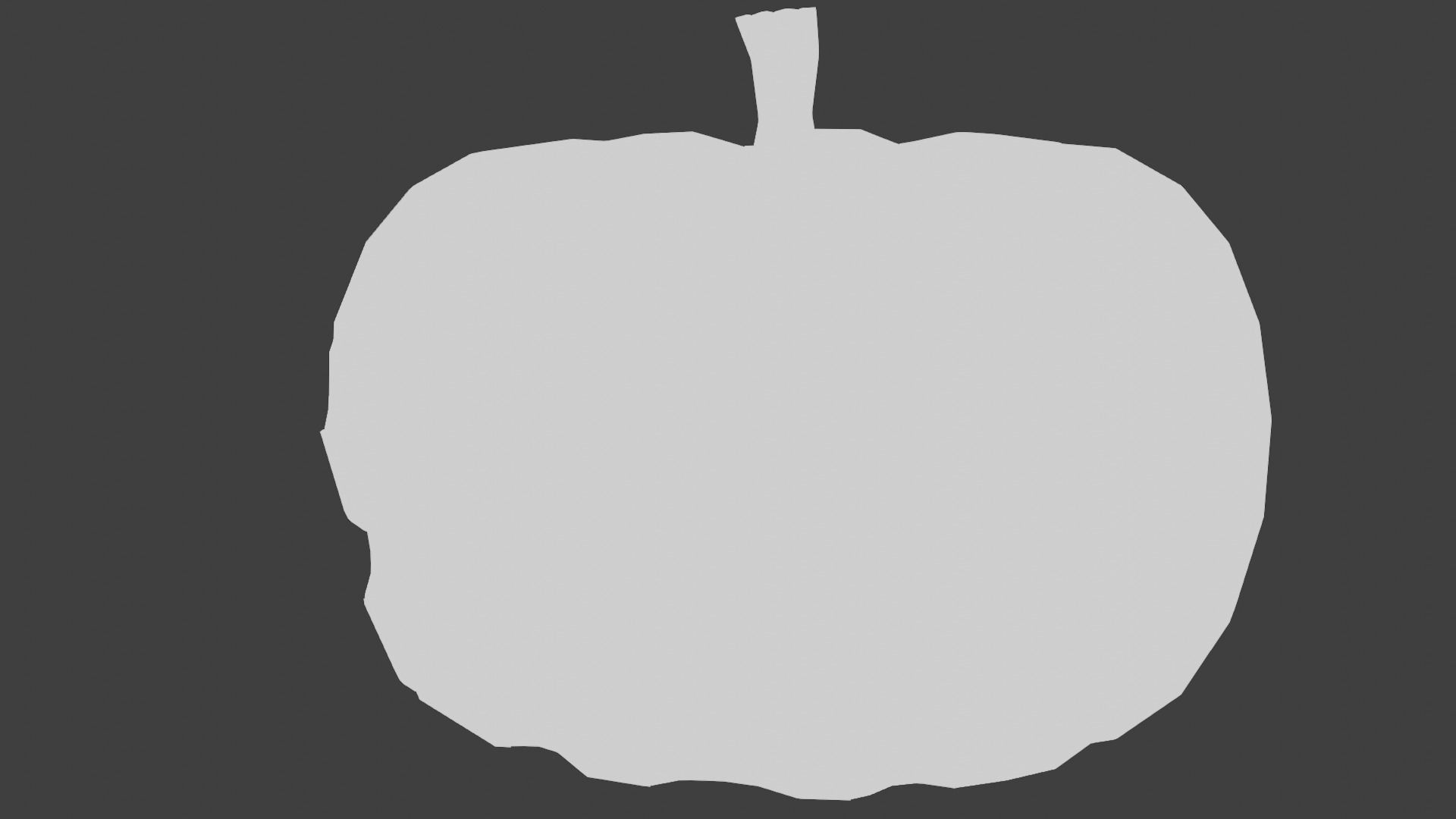 Low-Poly Halloween Pumpkin Low-poly 3D model_9