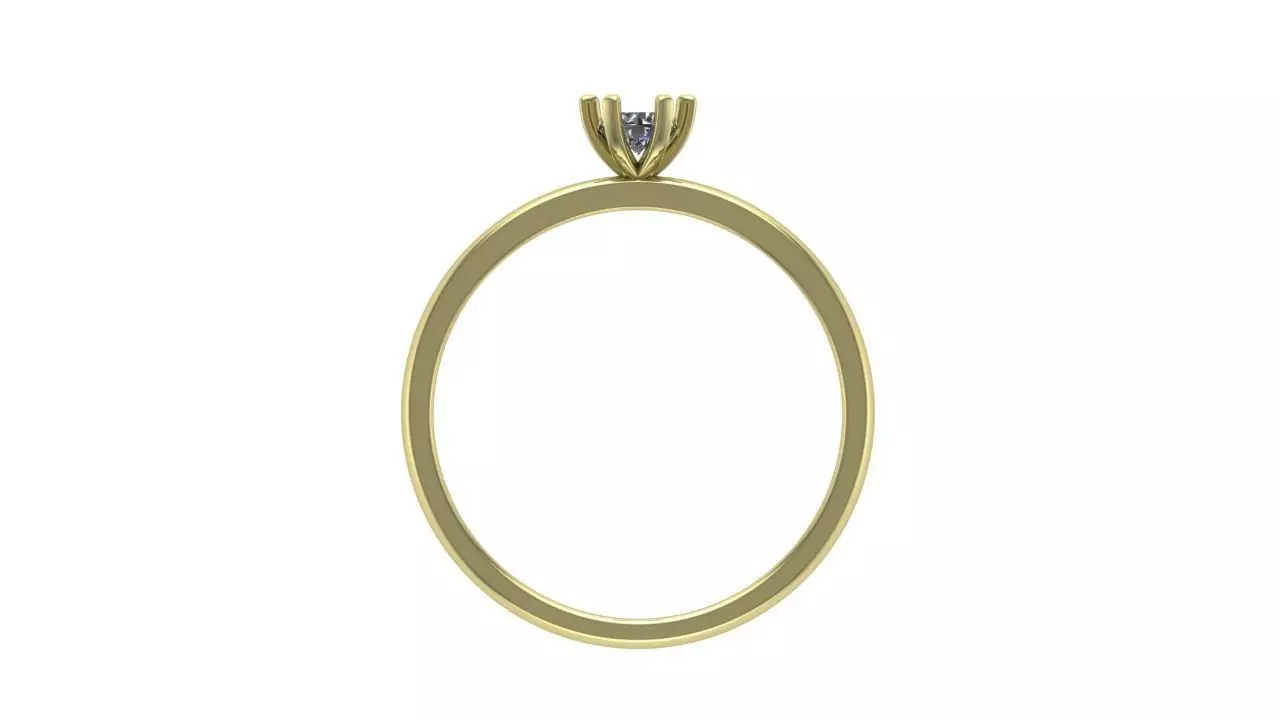 Engagement ring  3D print model_0