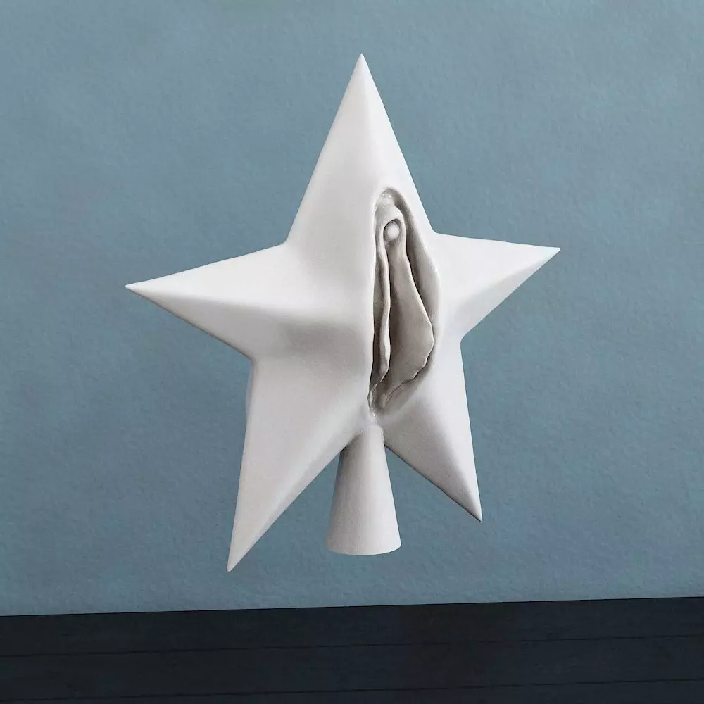 Star vagina 3D print model_0