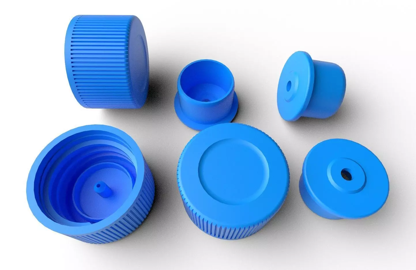 Bottle Lid 01B 3D model_0