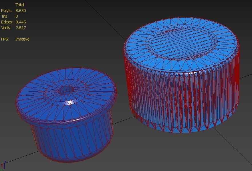 Bottle Lid 01B 3D model_6