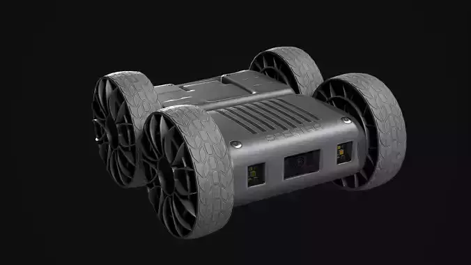 Mini UGV Drone PBR Game Ready