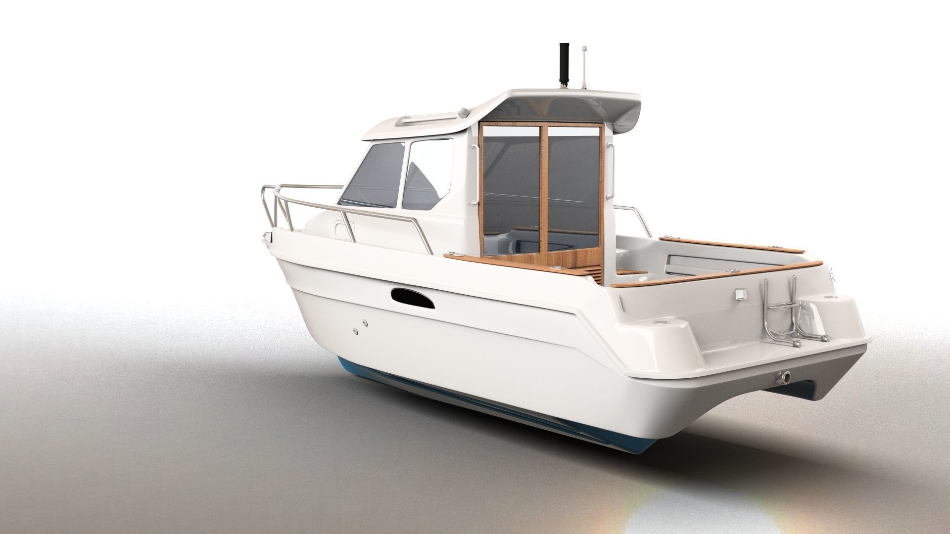 Scorpio Boat 3D model_3