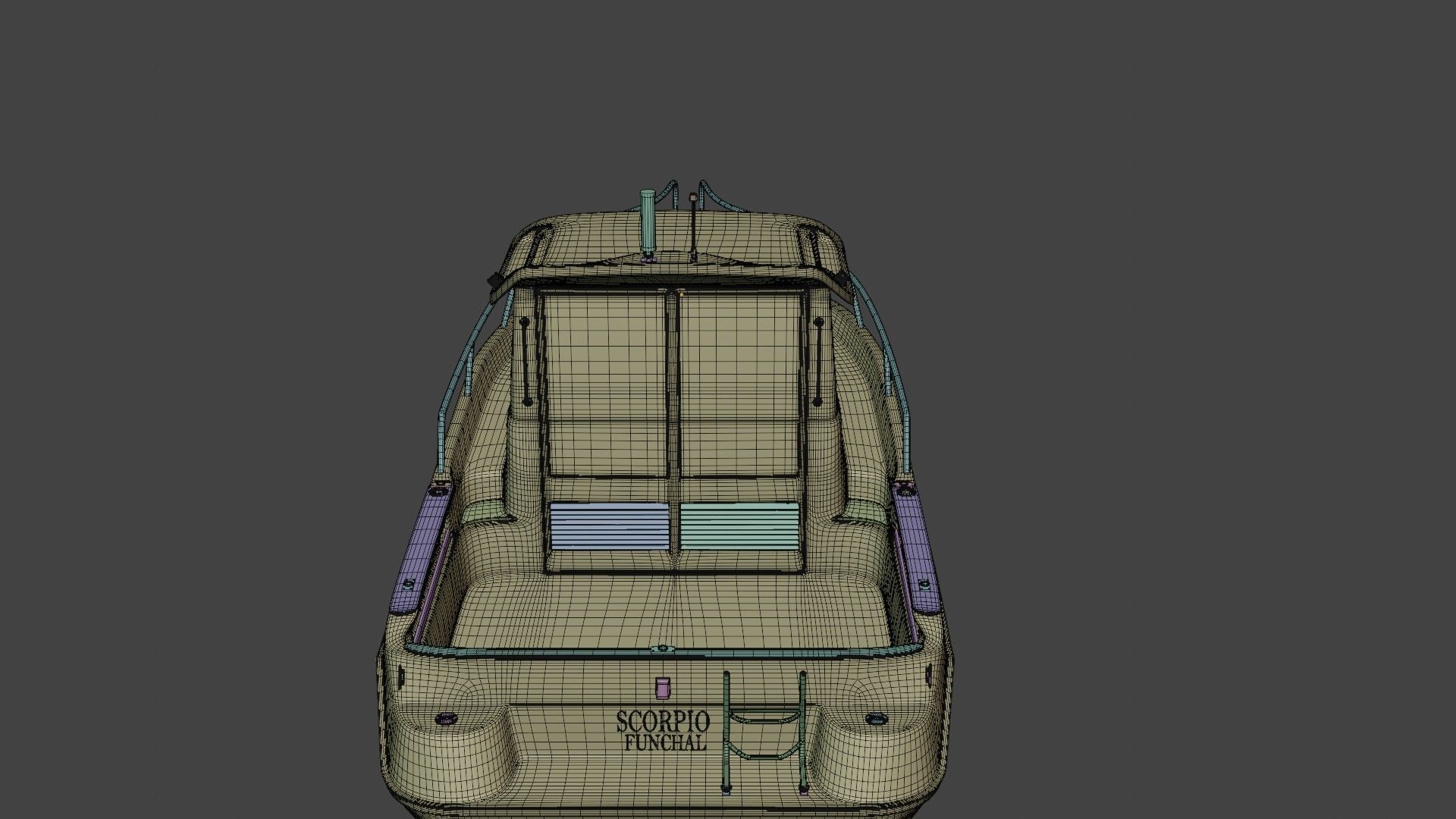 Scorpio Boat 3D model_16