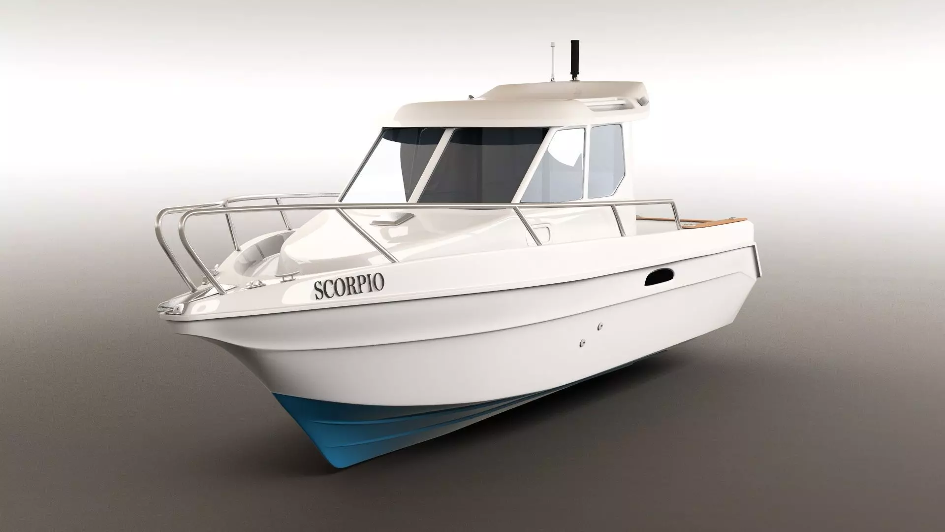 Scorpio Boat 3D model_0