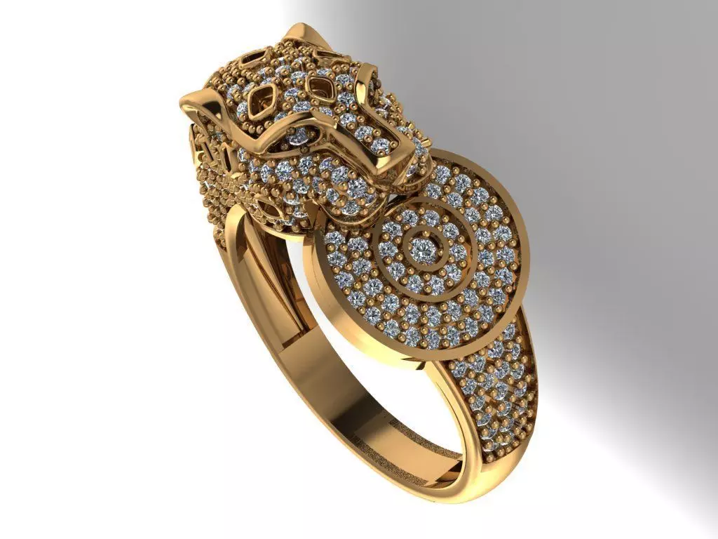 tiger ring 3D print model