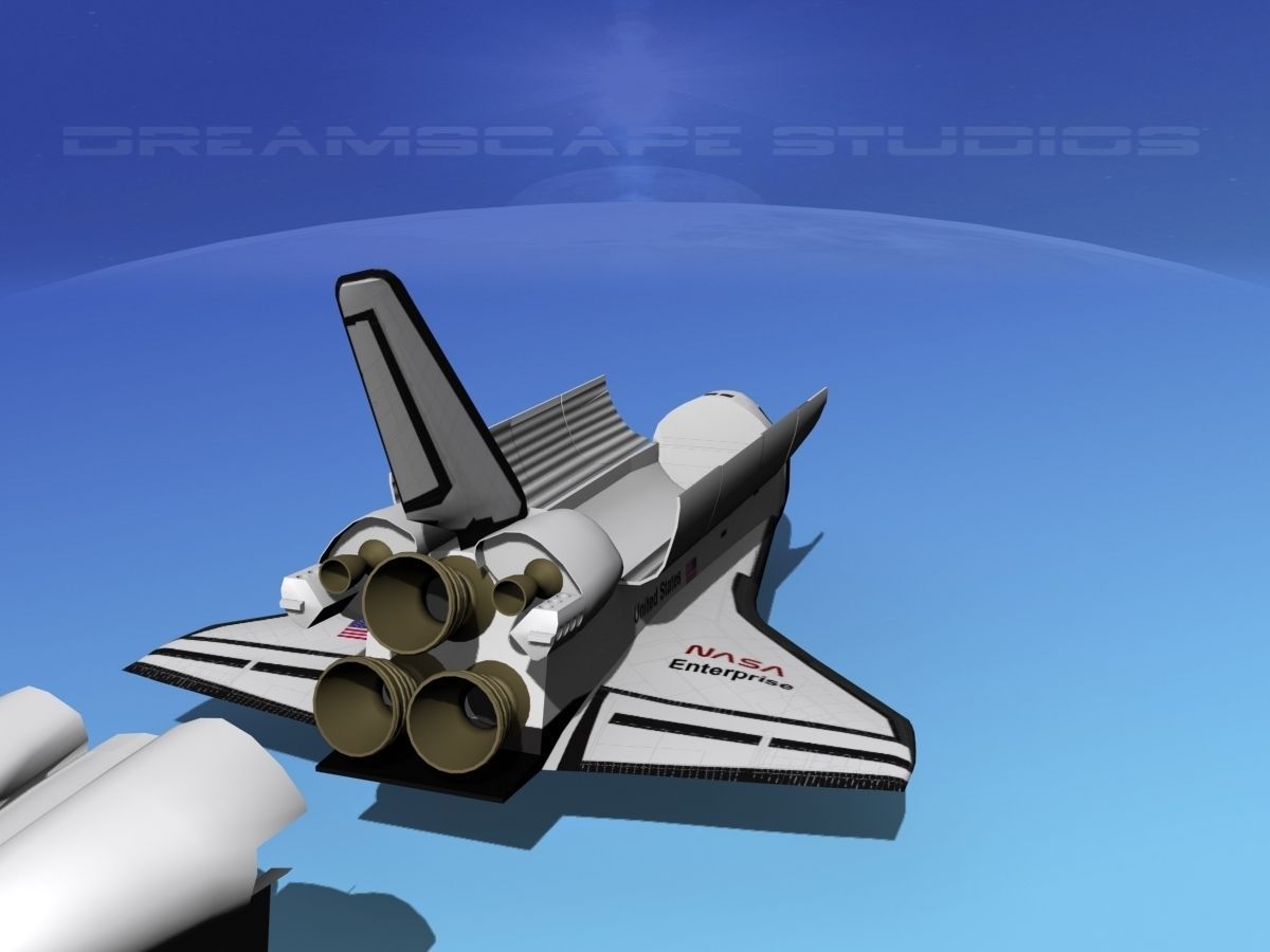 Space Shuttle Enterprise Landing MP 2-3 3D model_5