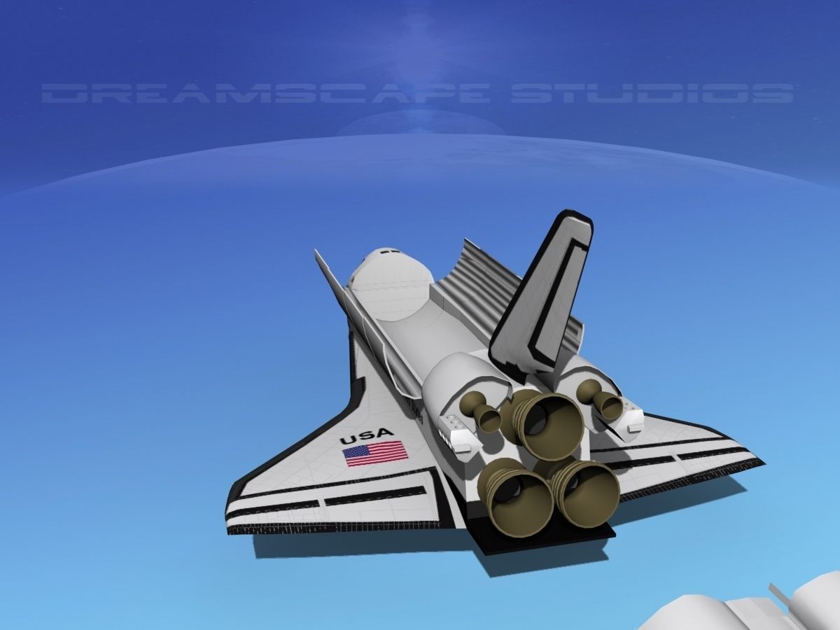 Space Shuttle Enterprise Landing MP 2-3 3D model_6