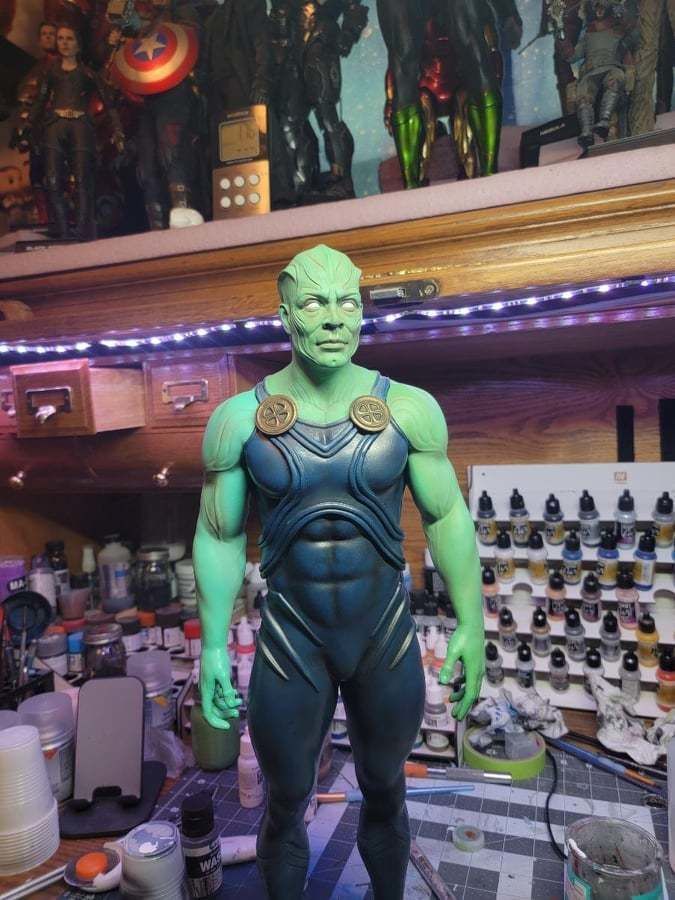 Martian Manhunter ZSJL Zack Snyder Justice League  3D print model_2