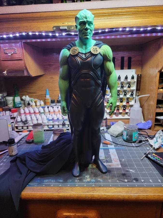 Martian Manhunter ZSJL Zack Snyder Justice League  3D print model_5