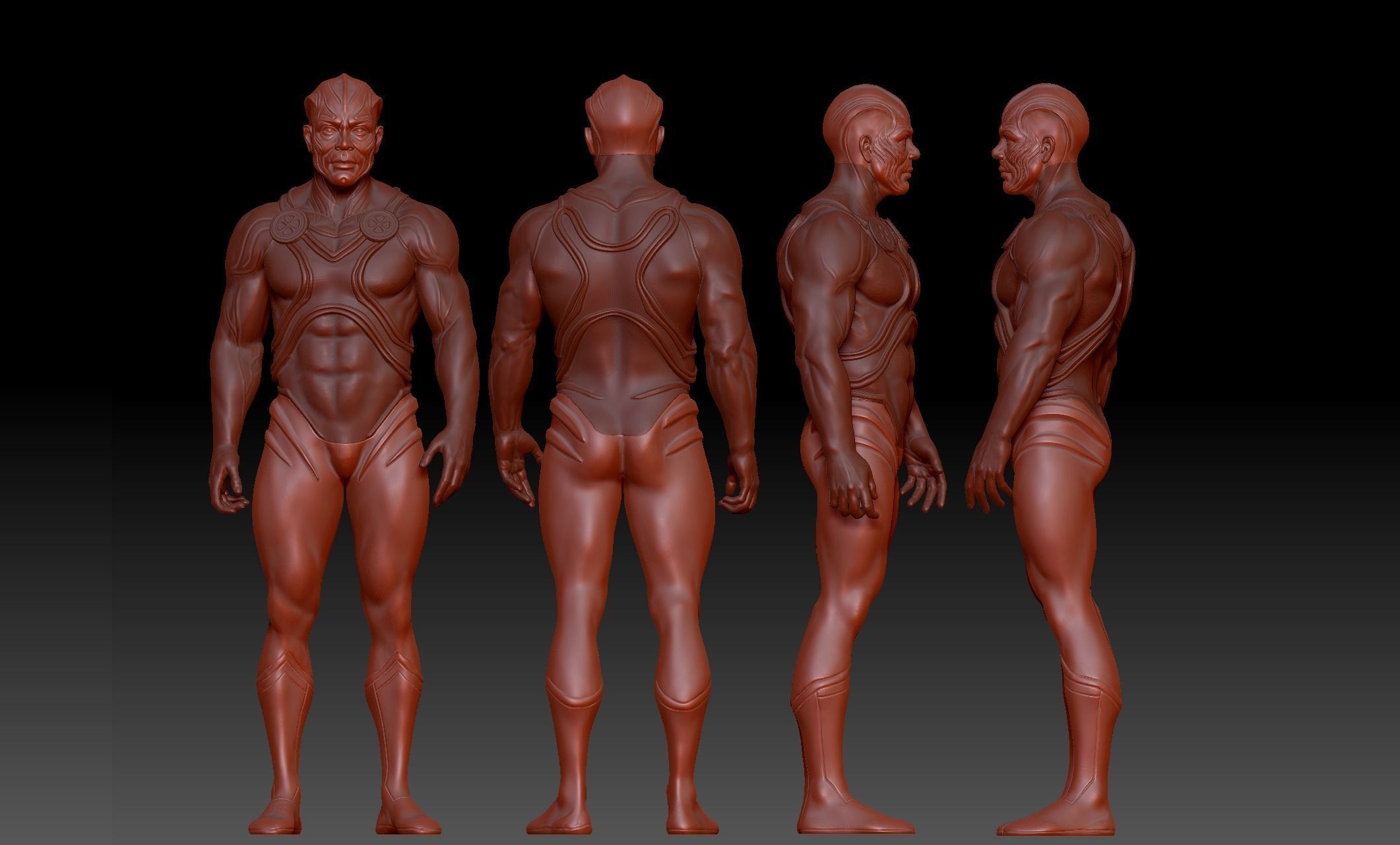 Martian Manhunter ZSJL Zack Snyder Justice League  3D print model_1