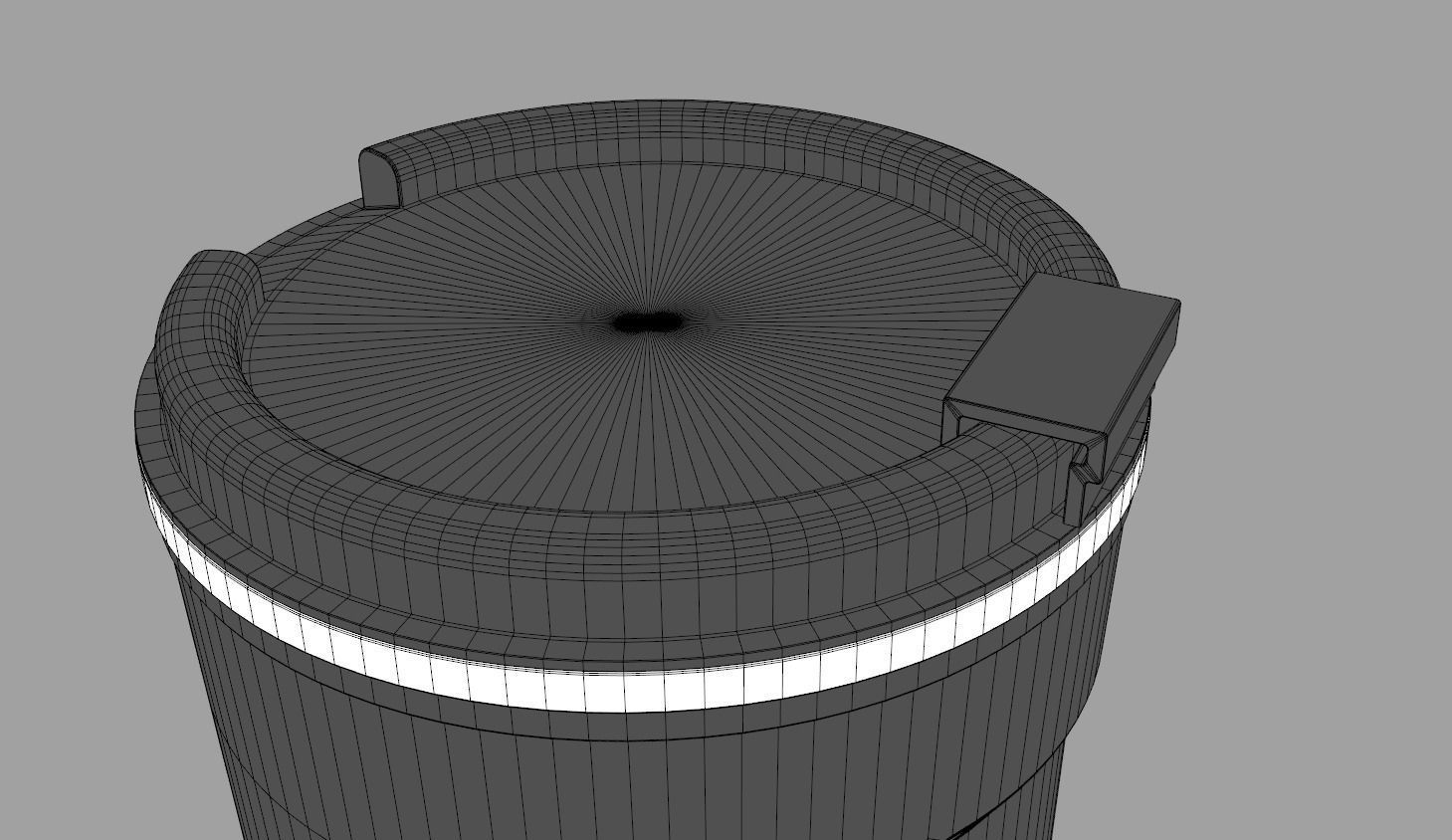Vacuum Thermo - 350ml 3D model_8