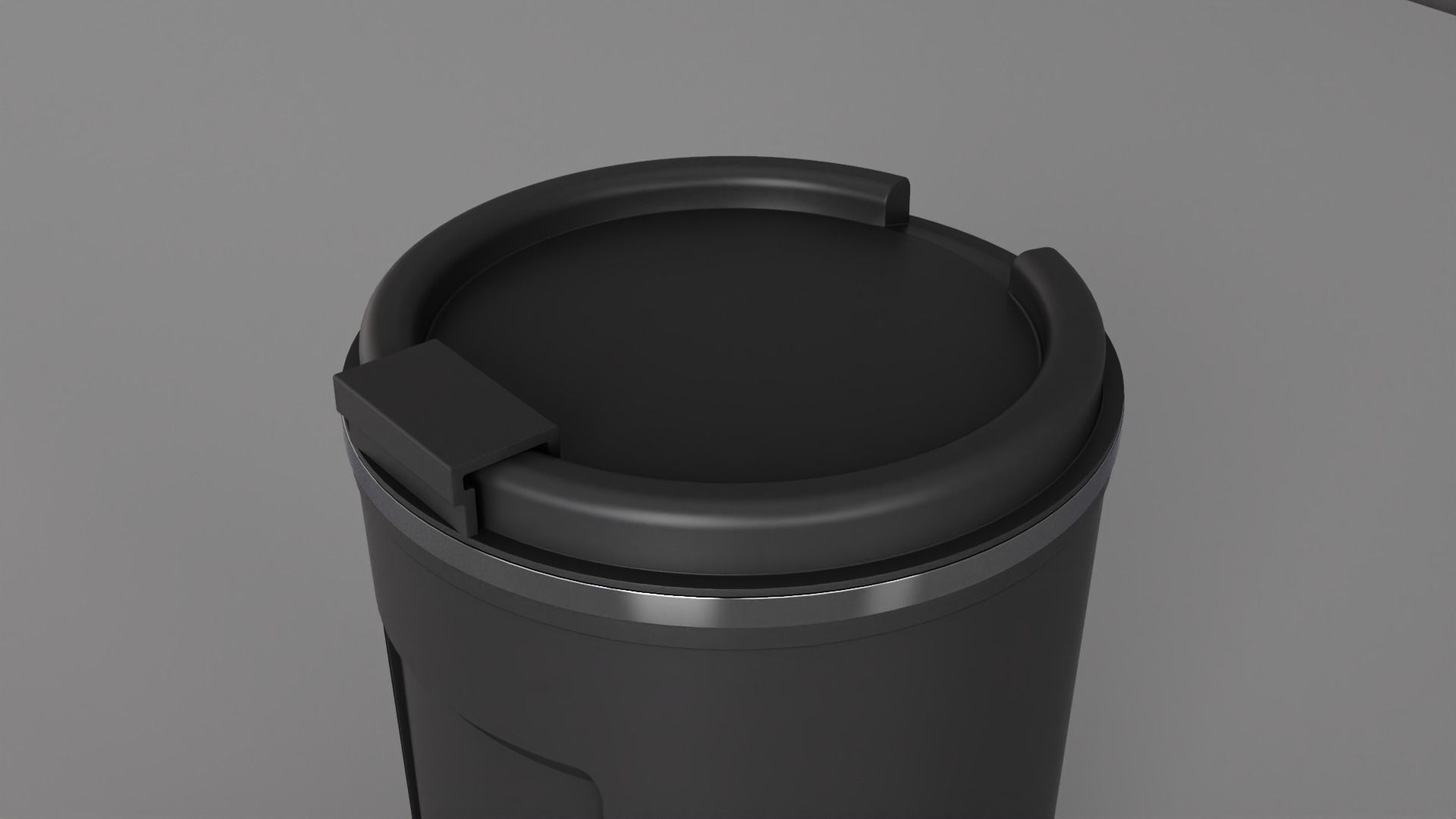 Vacuum Thermo - 350ml 3D model_2