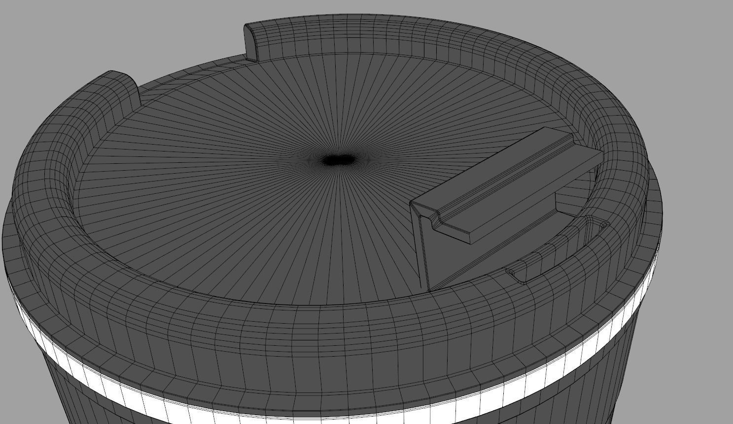 Vacuum Thermo - 350ml 3D model_9