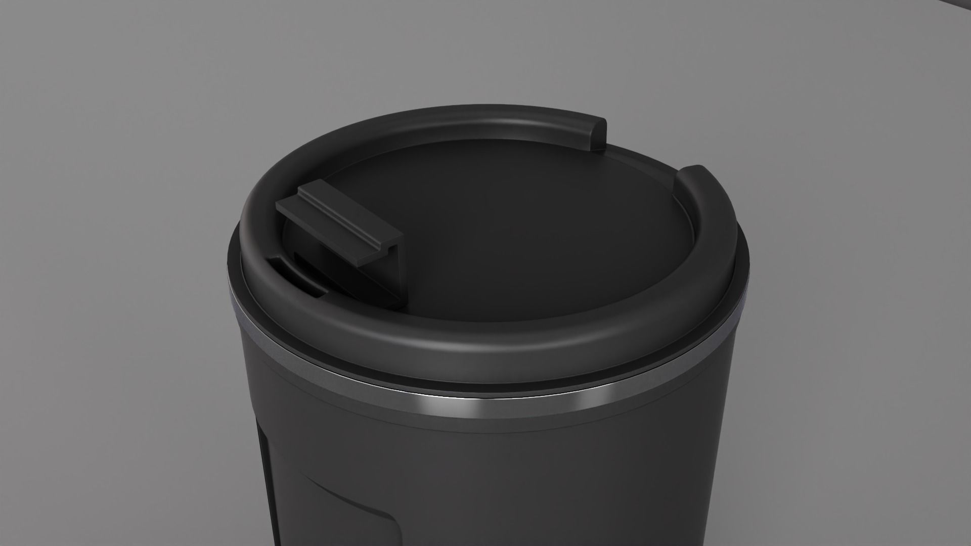 Vacuum Thermo - 350ml 3D model_3