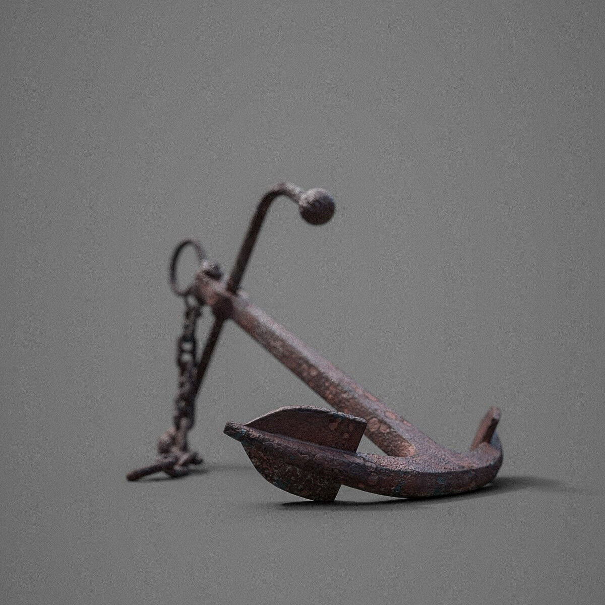 Old Rusty Anchor 3D model_4