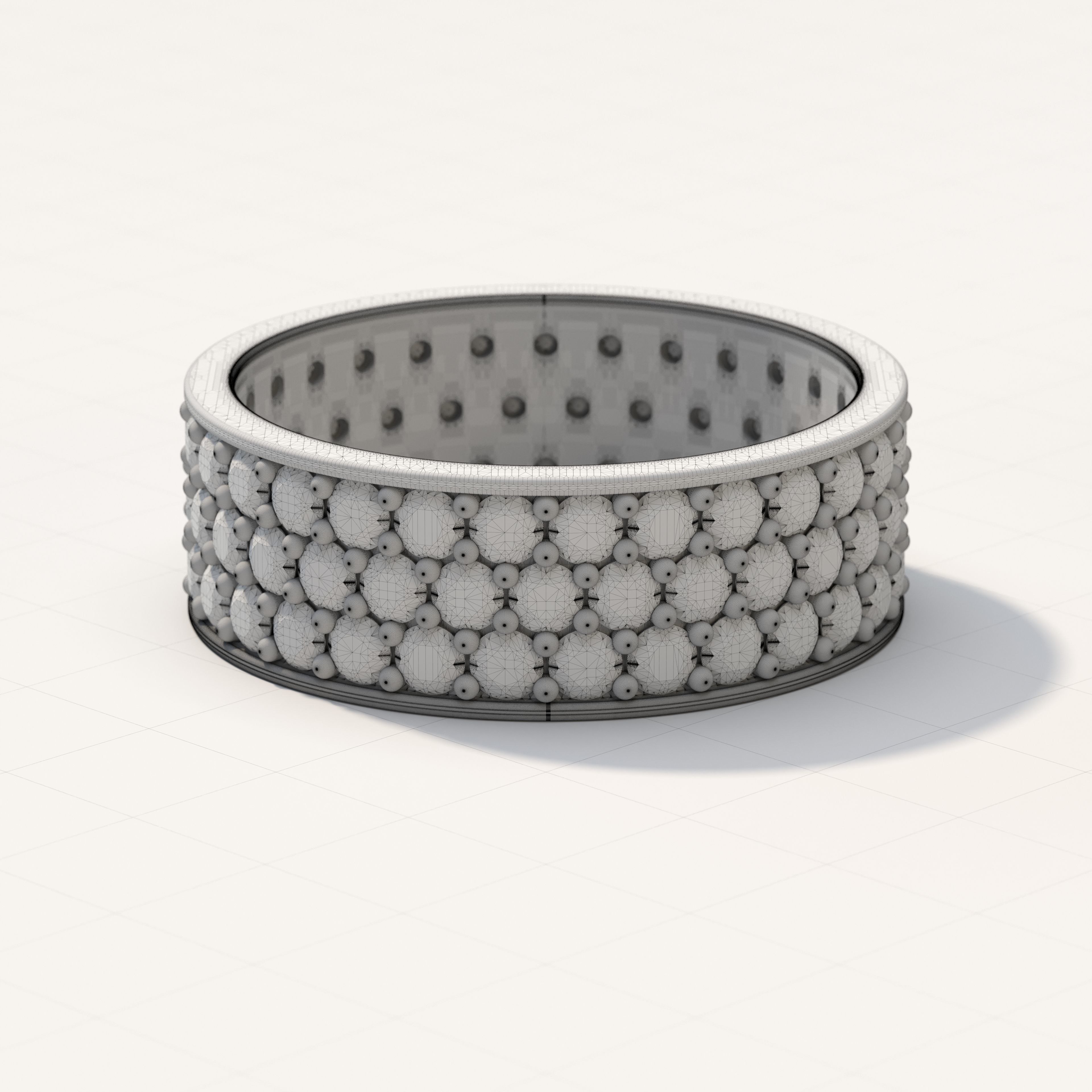 Slim Ring collection with diamonds All Sizes _21
