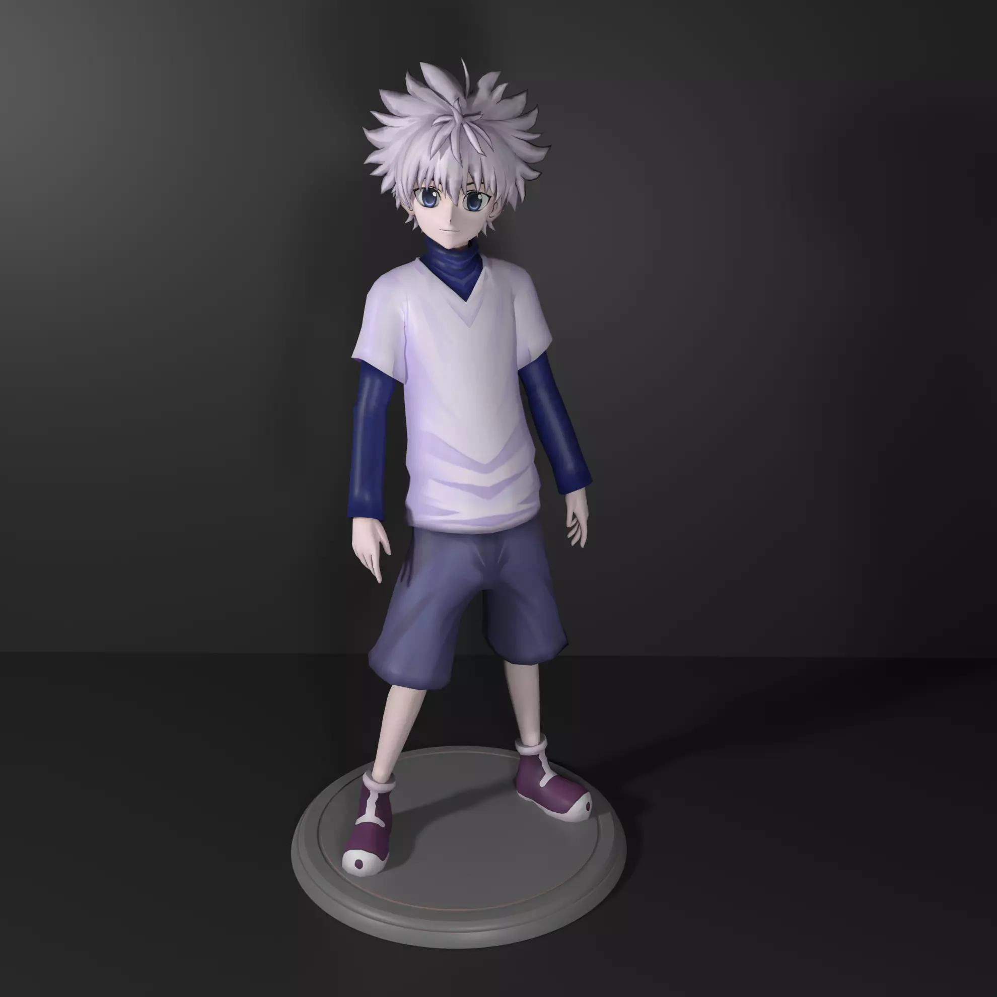 Killua Zoldyck 3D print model