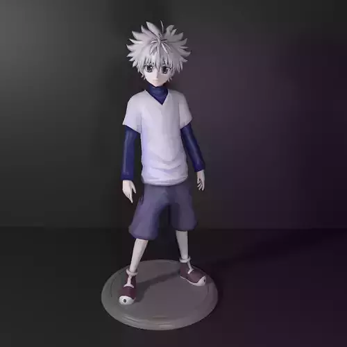Killua Zoldyck 3D print model