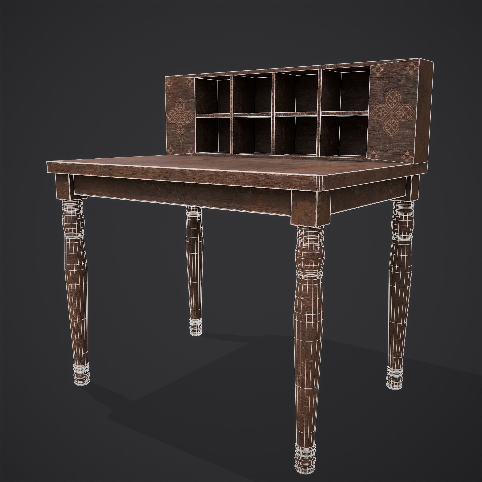  Elegant Tables and Chairs  3D Model Collection_85