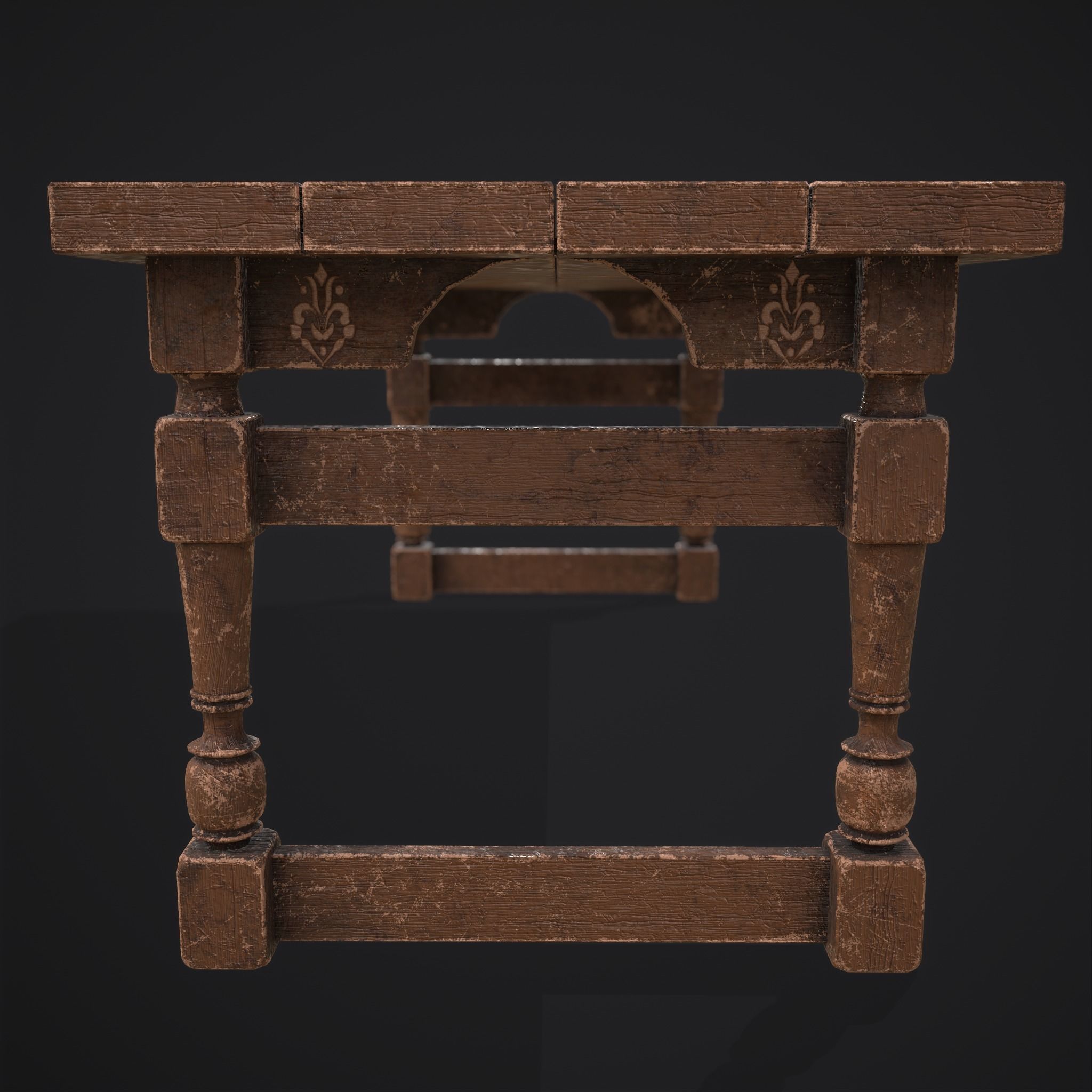  Elegant Tables and Chairs  3D Model Collection_97