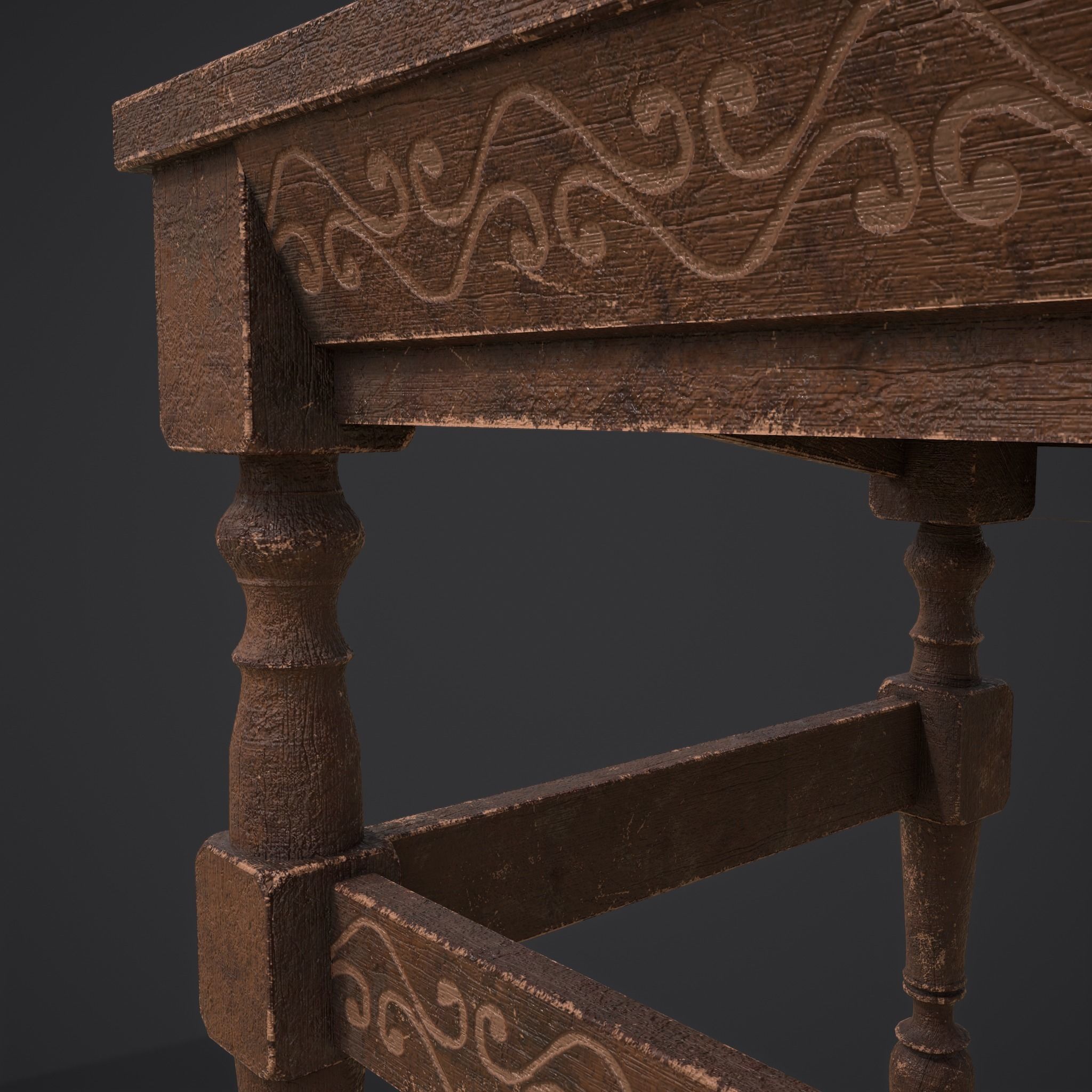  Elegant Tables and Chairs  3D Model Collection_80