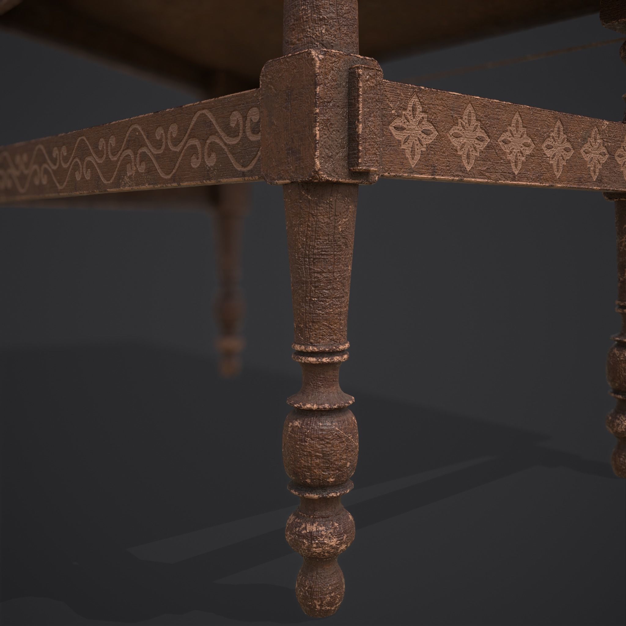  Elegant Tables and Chairs  3D Model Collection_78