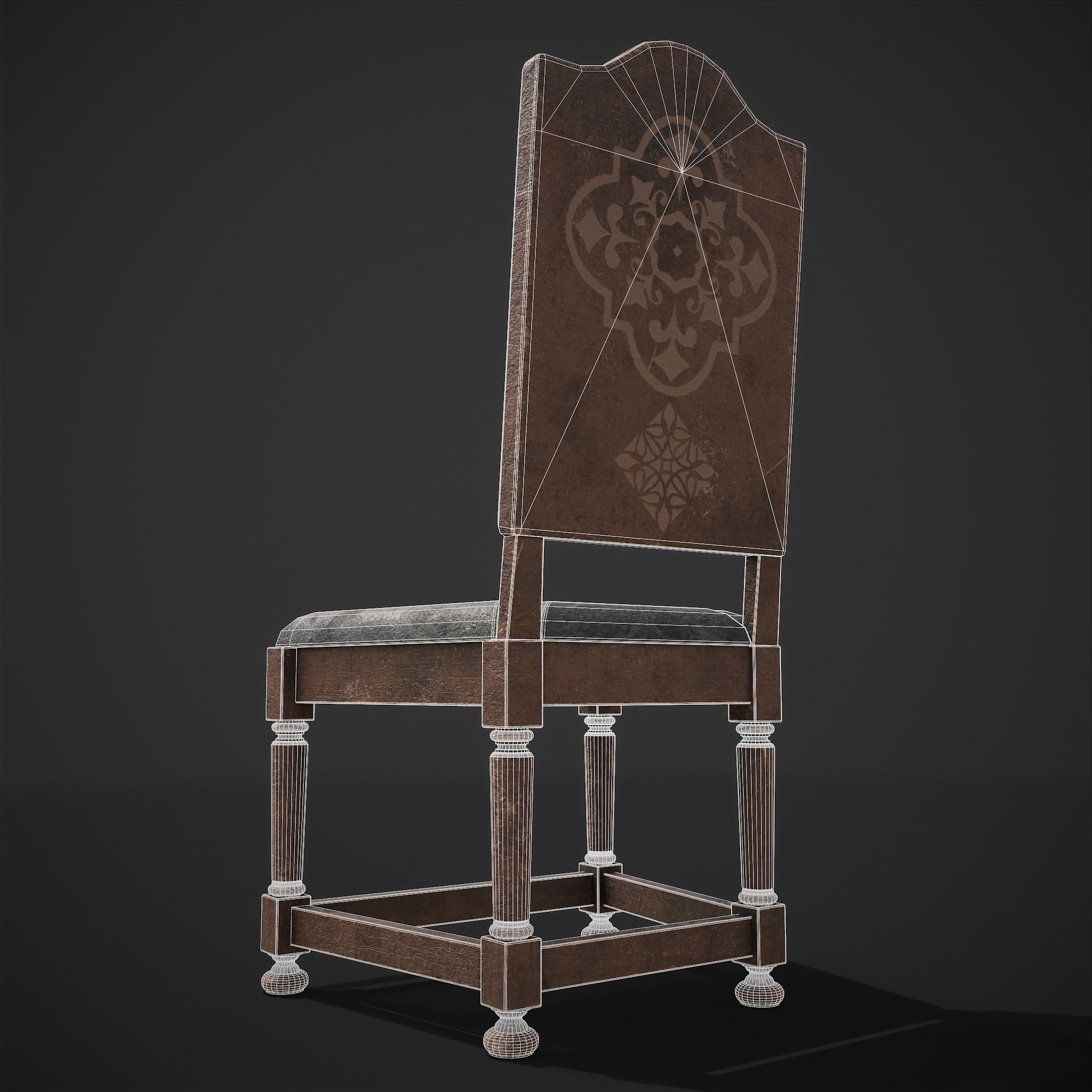  Elegant Tables and Chairs  3D Model Collection_69