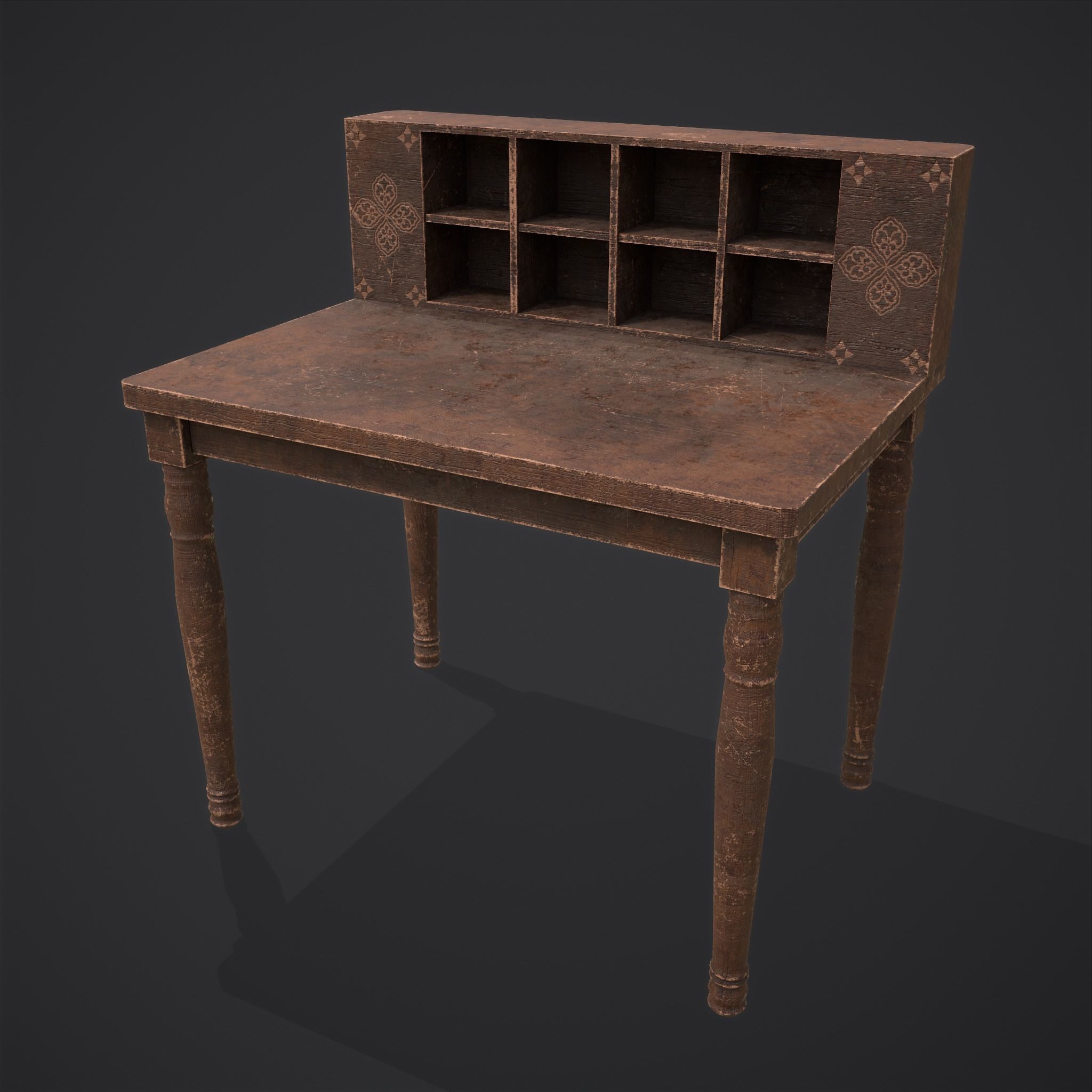  Elegant Tables and Chairs  3D Model Collection_90