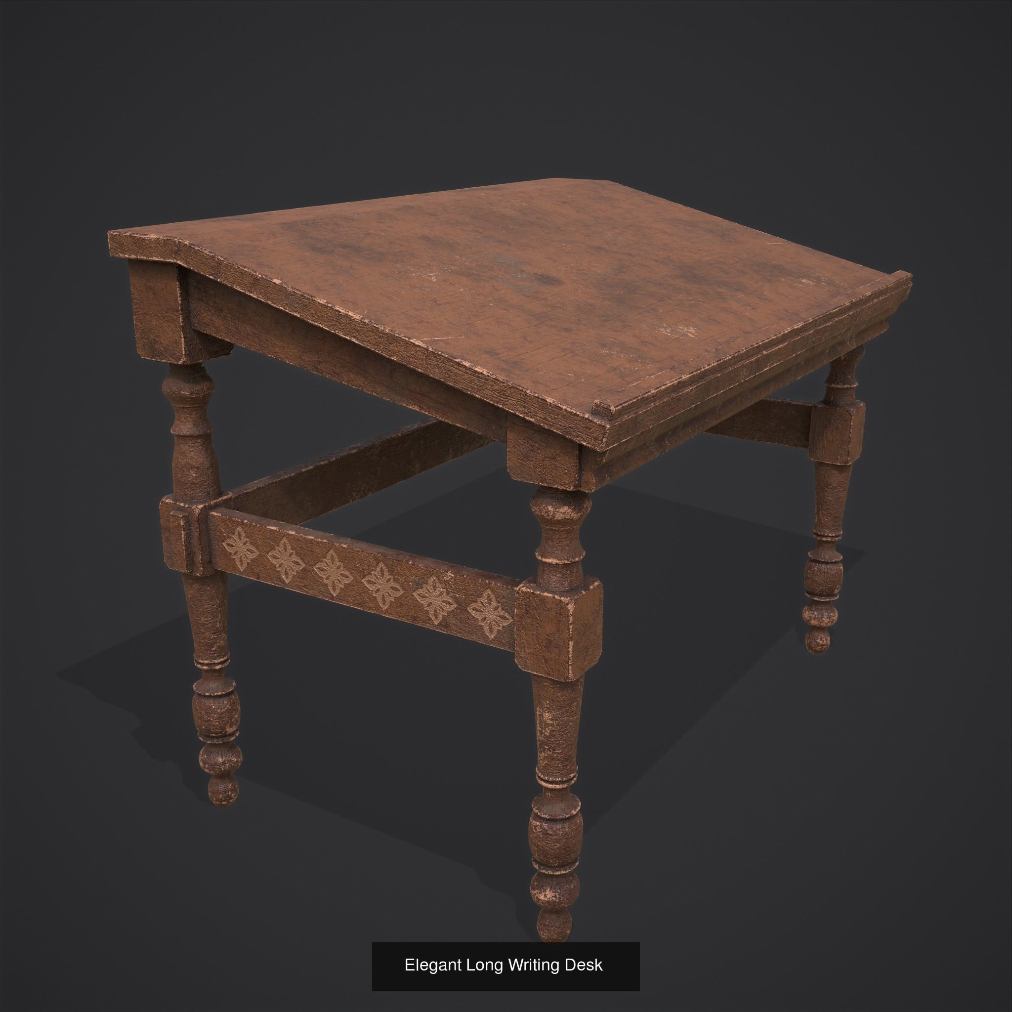  Elegant Tables and Chairs  3D Model Collection_9