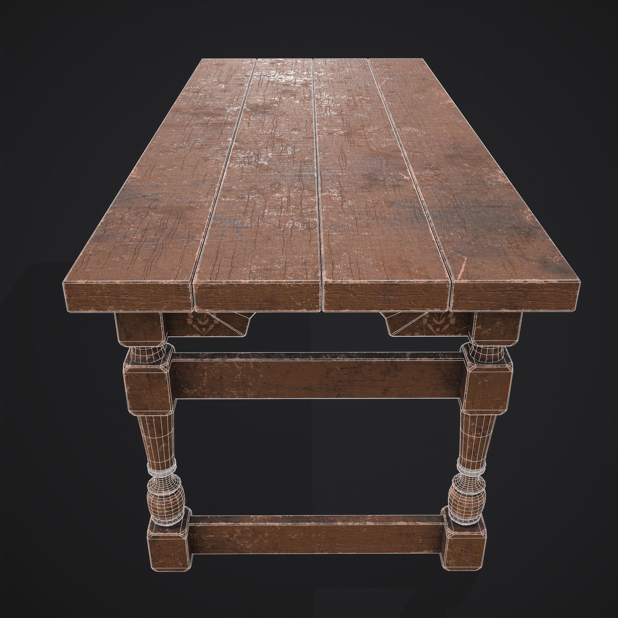  Elegant Tables and Chairs  3D Model Collection_96