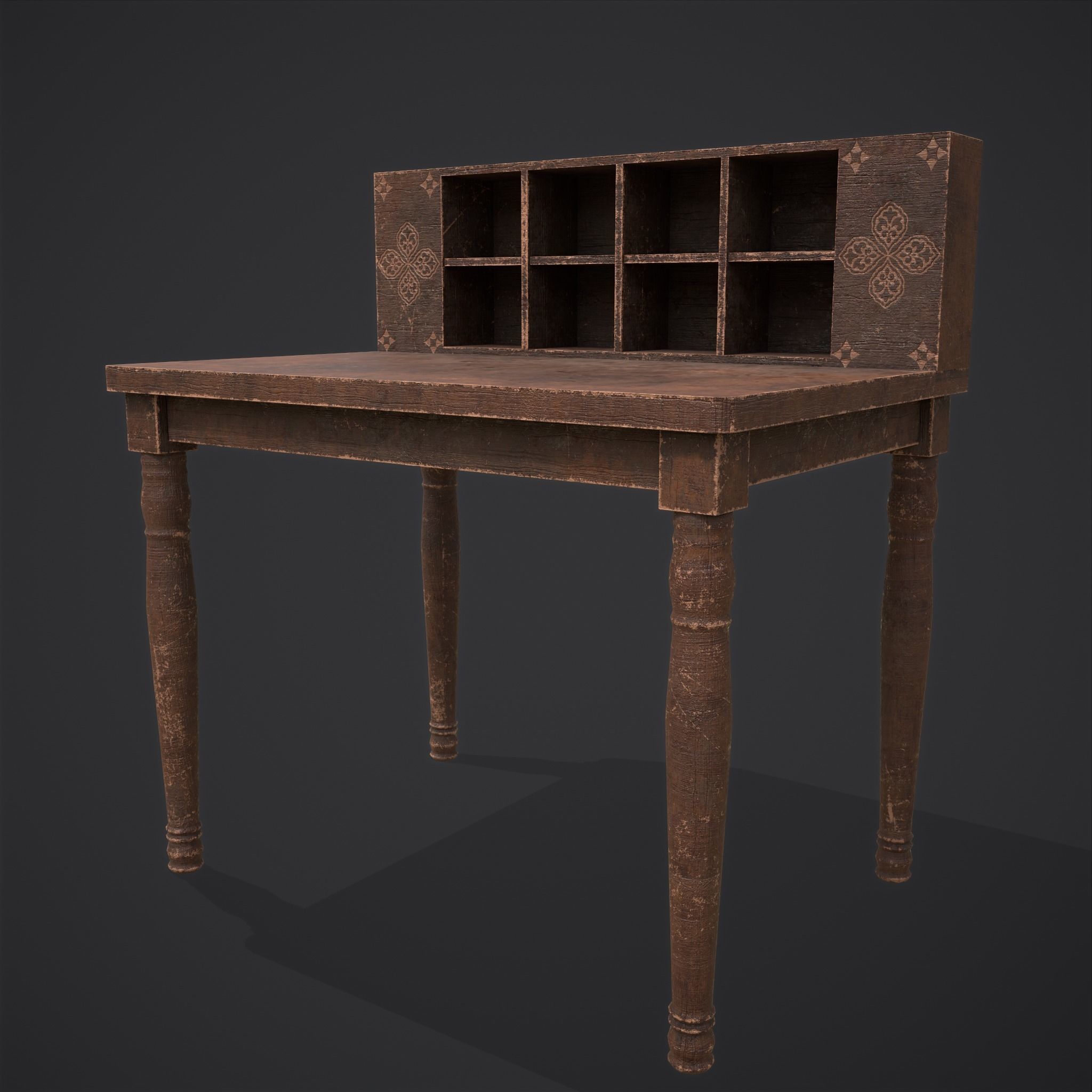  Elegant Tables and Chairs  3D Model Collection_84