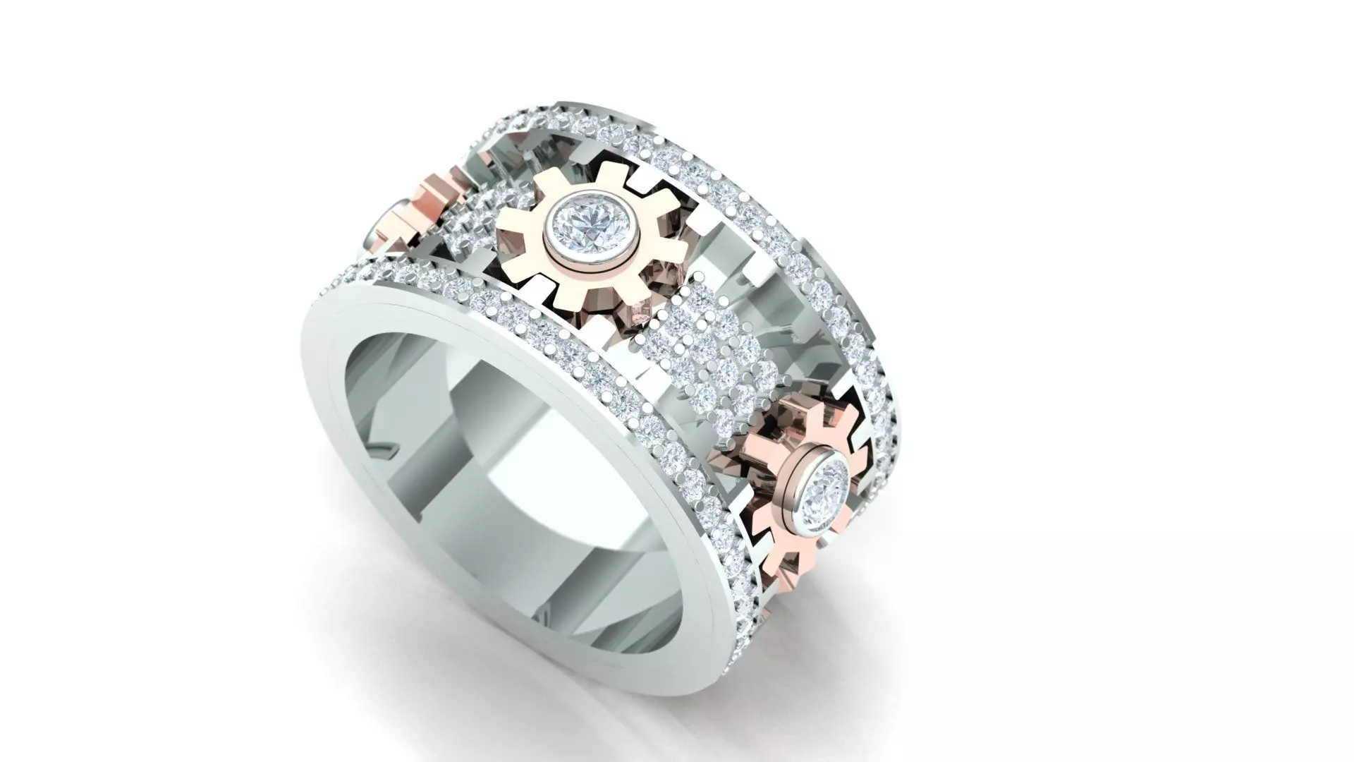 Ring Moving special 3D print model_0