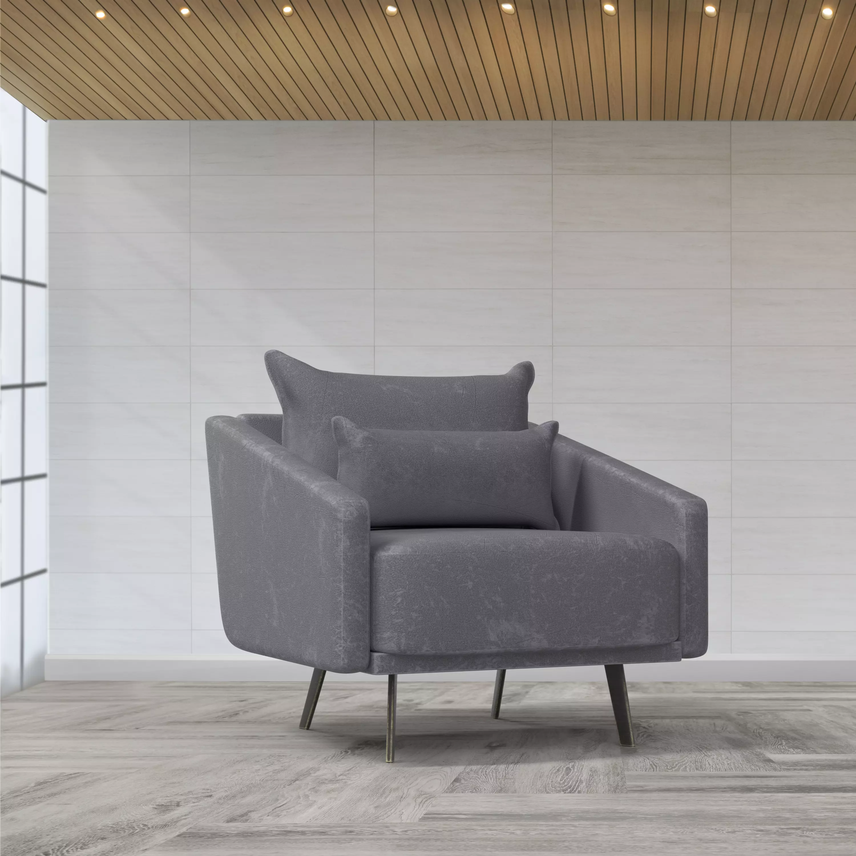 costura arm Chair 3D model Free 3D model