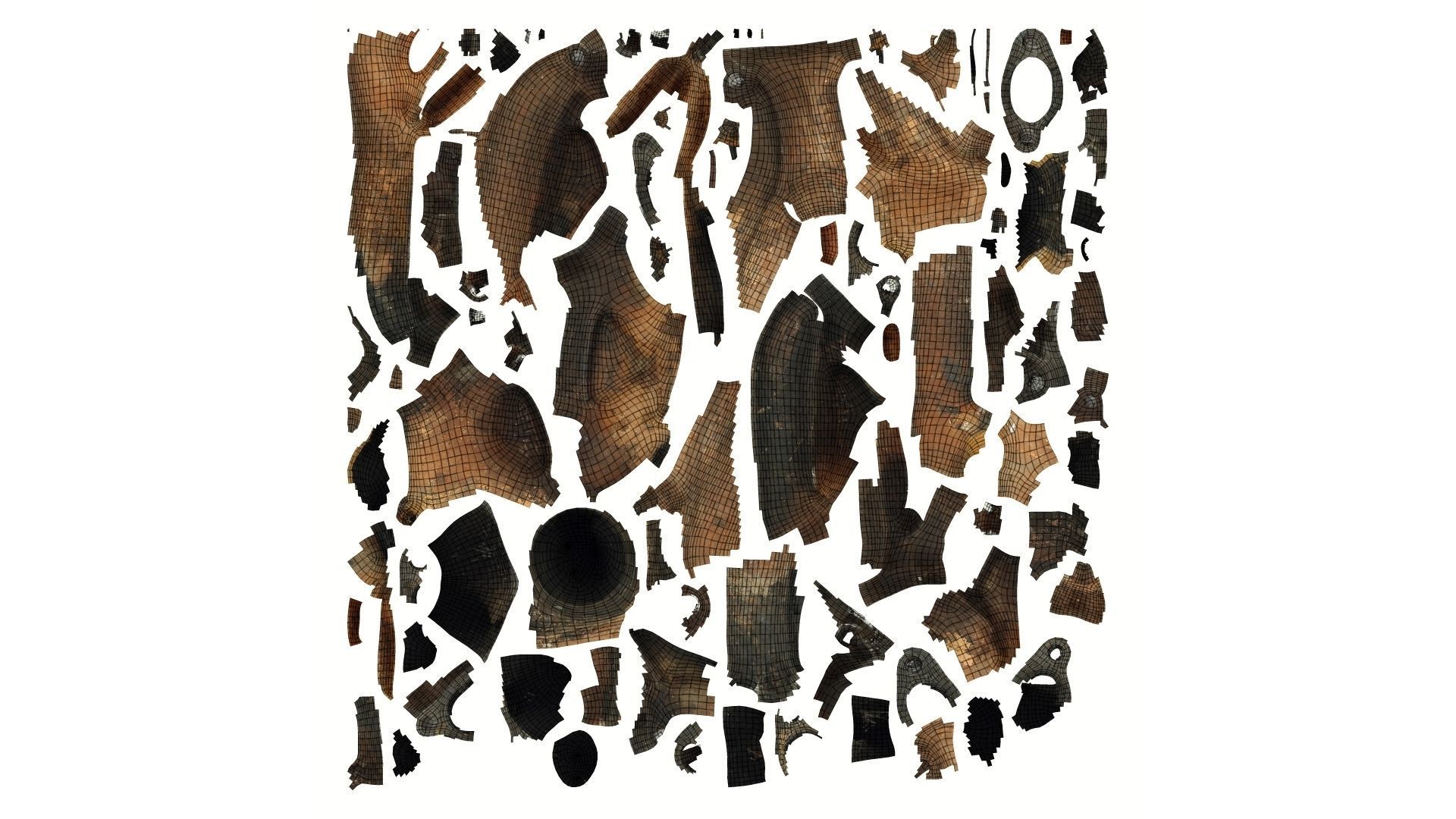 Broken Exhaust Manifold Raw Scanned 3D model_14