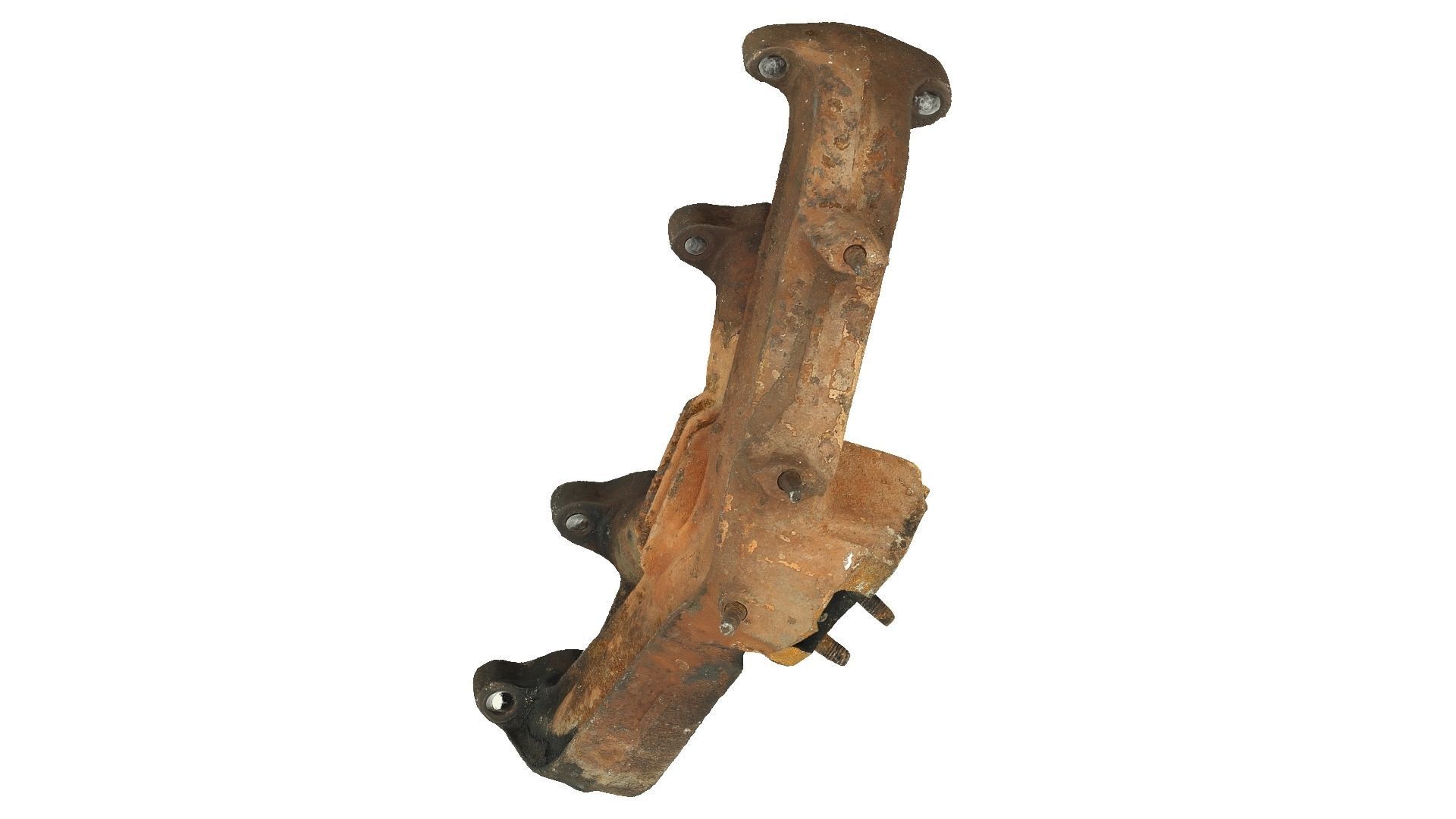 Broken Exhaust Manifold Raw Scanned 3D model_3