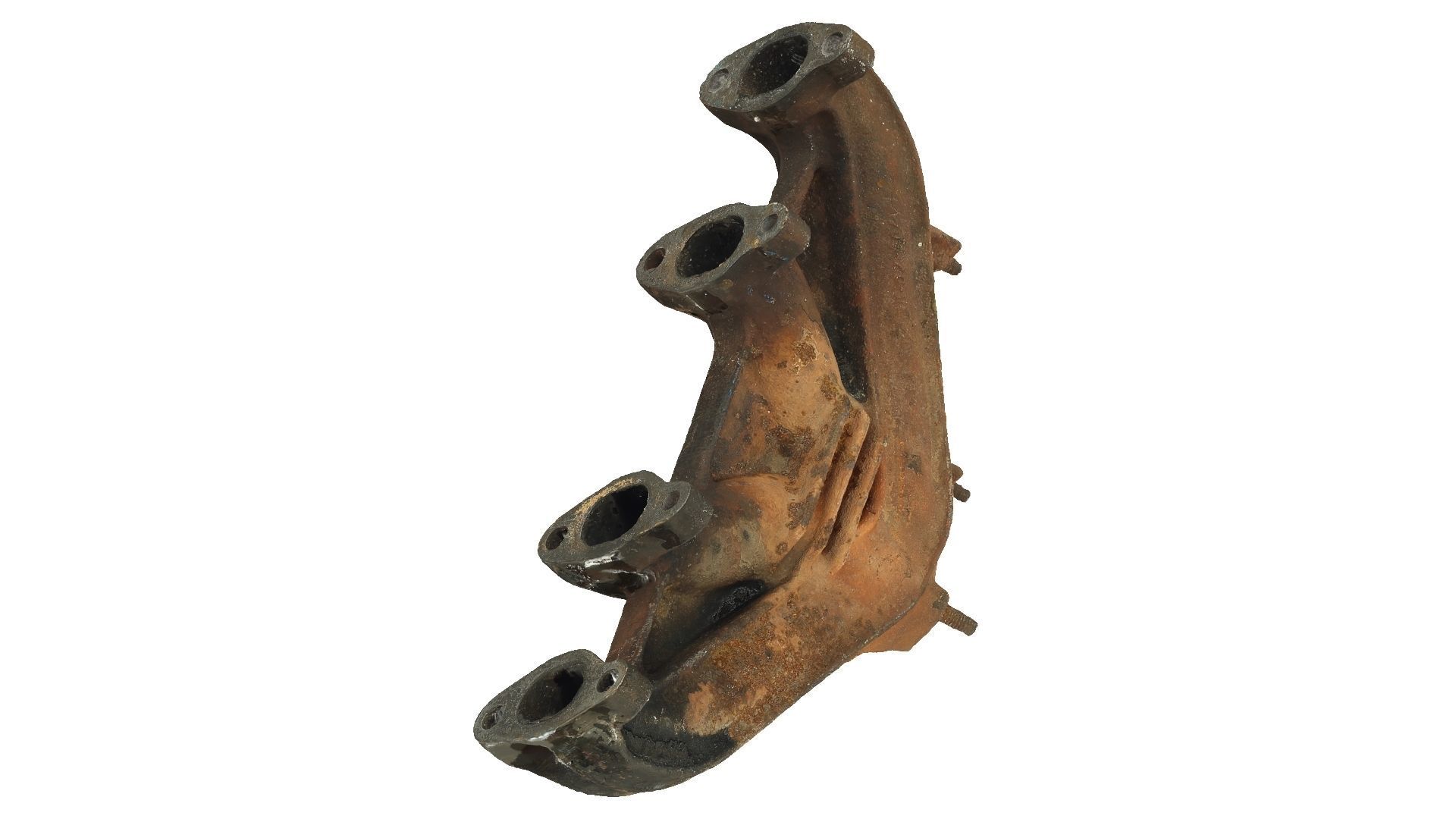 Broken Exhaust Manifold Raw Scanned 3D model_5