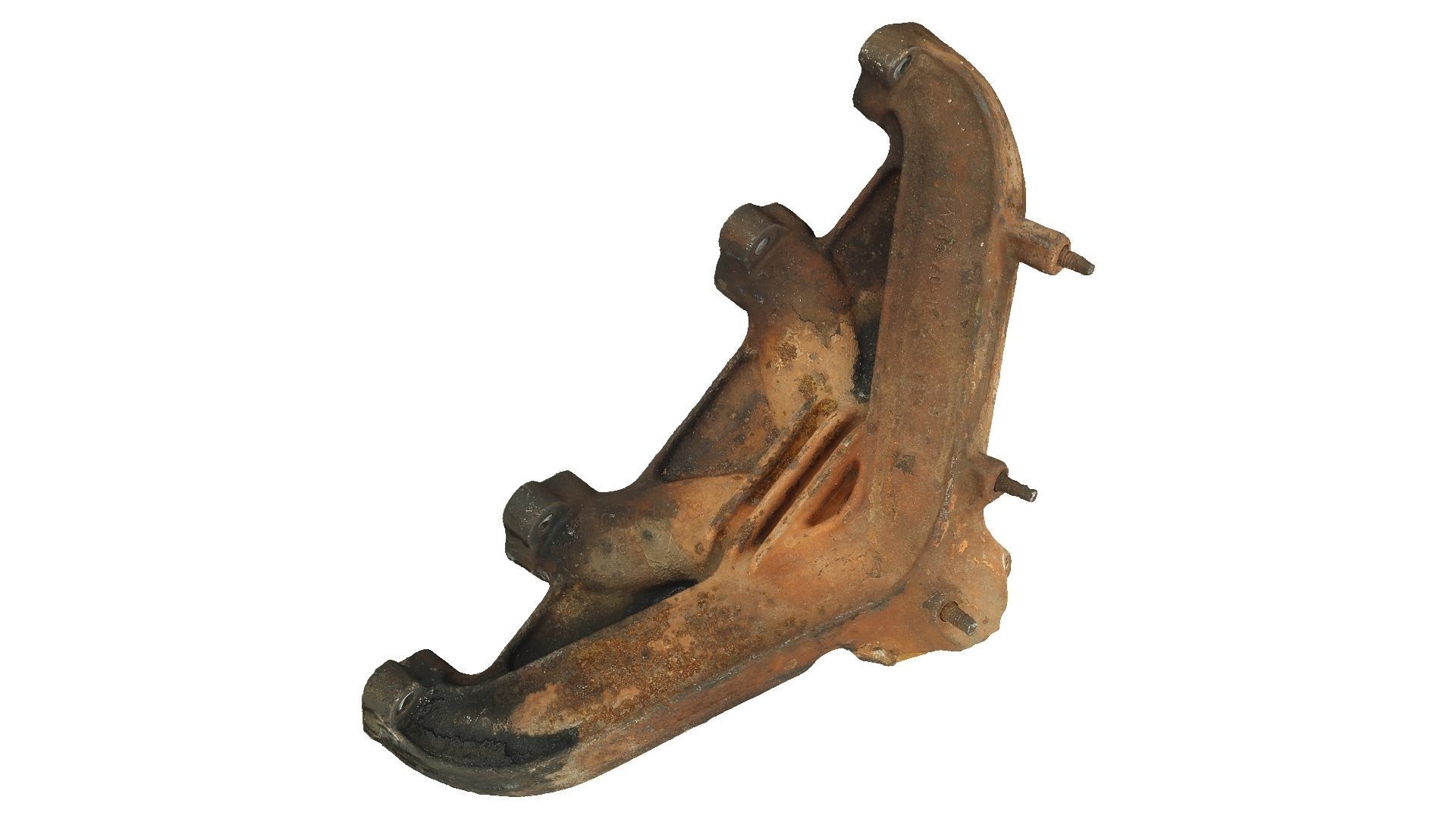 Broken Exhaust Manifold Raw Scanned 3D model_4